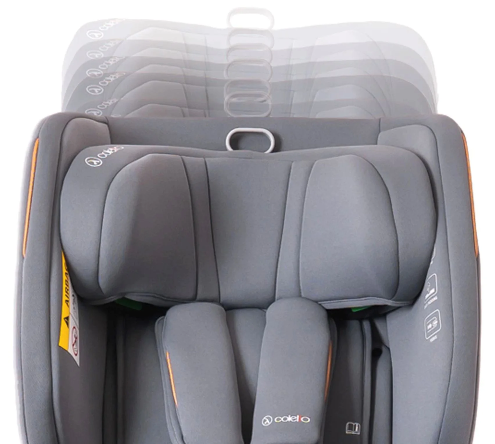 Scaun auto Coletto Isofix Izzy Black, 0-36 kg Negru foto