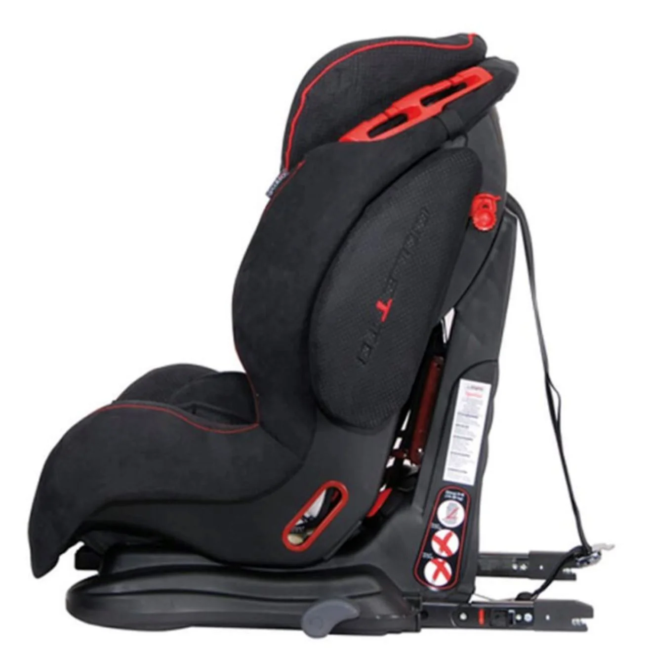 Scaun auto Coletto Isofix Sportivo, 9-36 kg, Rosu foto