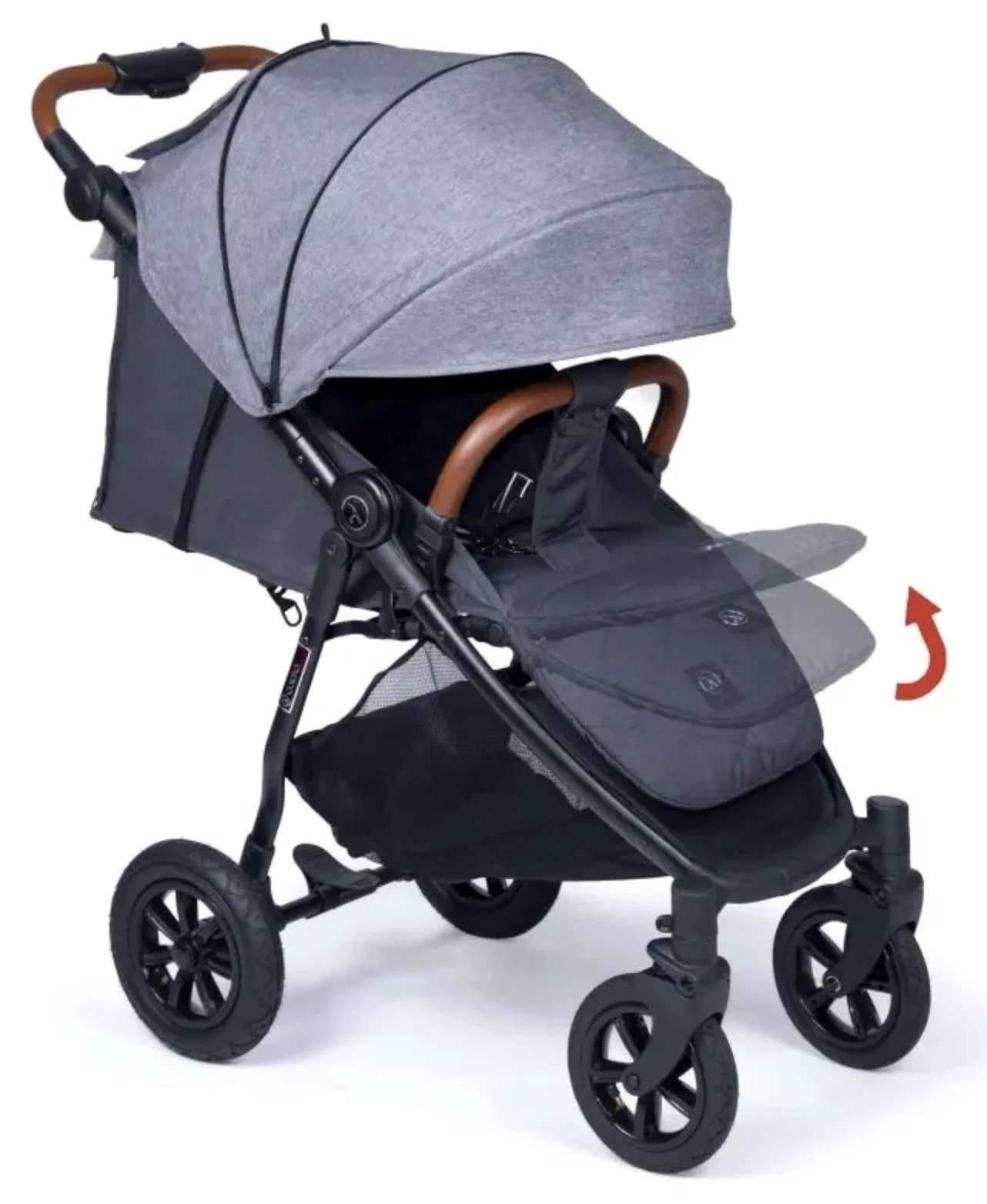 Прогулочная коляска для детей Coletto Nevia Серый foto