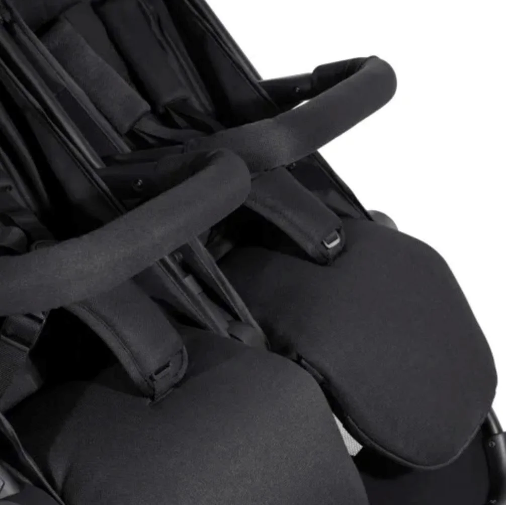 Carucior de plimbare pentru gemeni Hauck Swift X Duo Negru foto