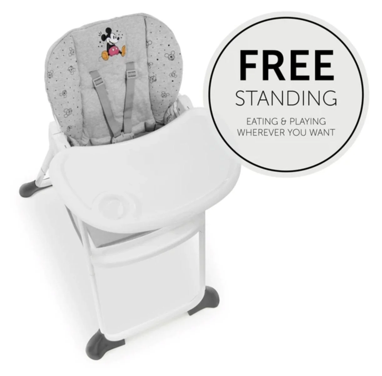 Стул для кормления Hauck Sit N Fold Mickey Mouse Серый foto