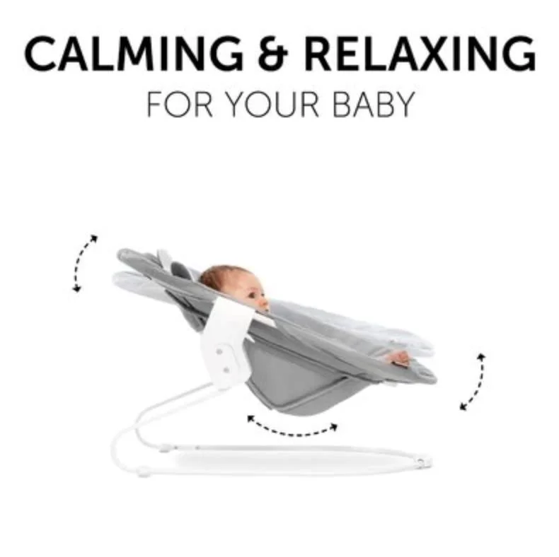 Balansoar 2 in 1 Hauck Alpha Bouncer Pastel Bear Gri foto