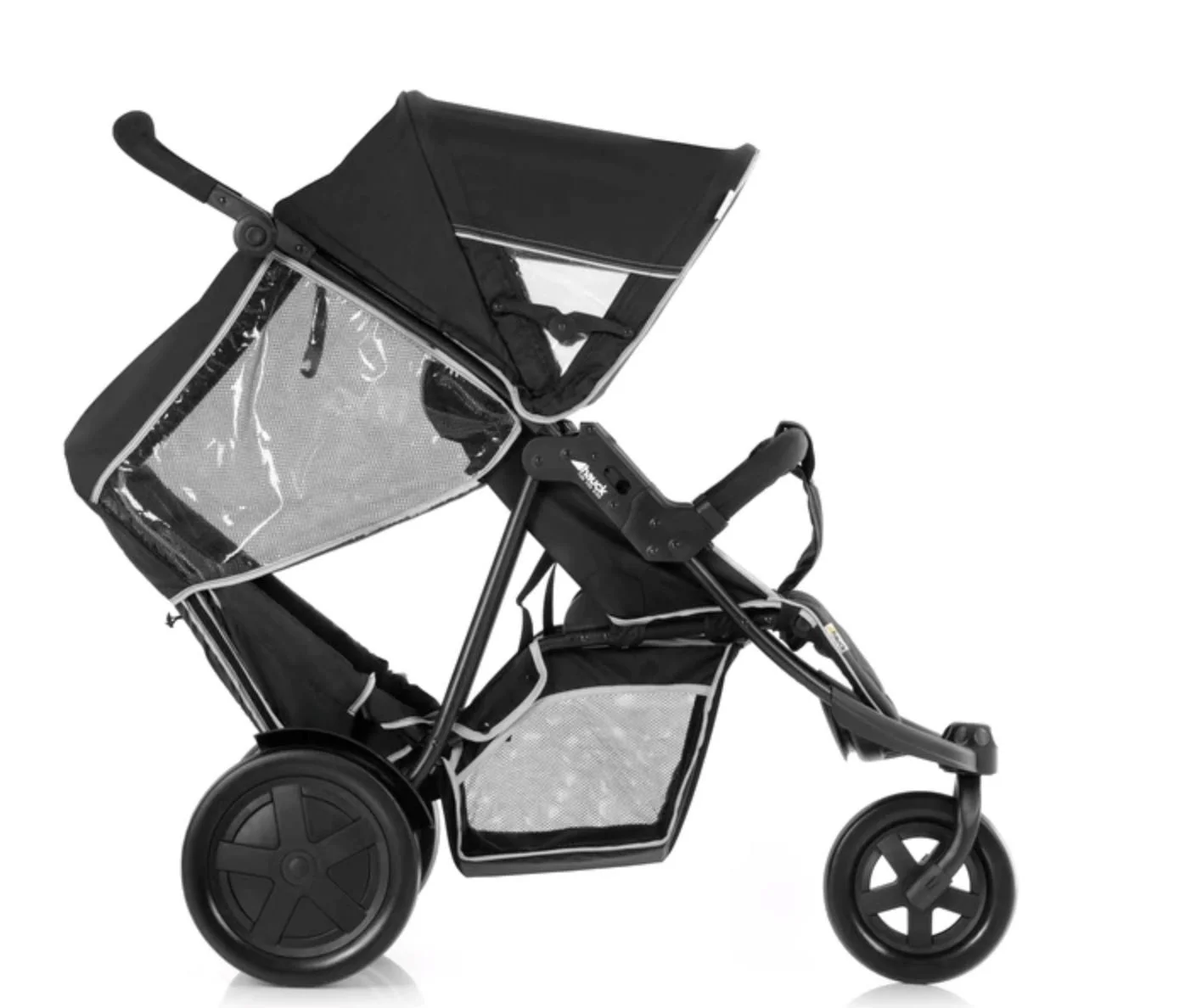 Carucior pentru 2 copii Hauck Freerider Negru foto