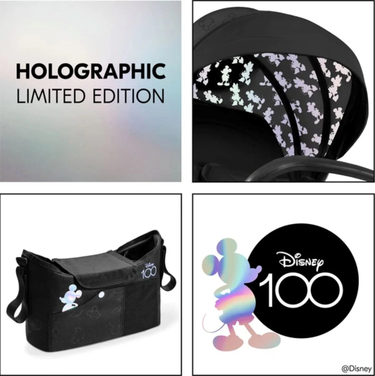 Carucior de plimbare Hauck Travel N Care Set Disney Negru foto