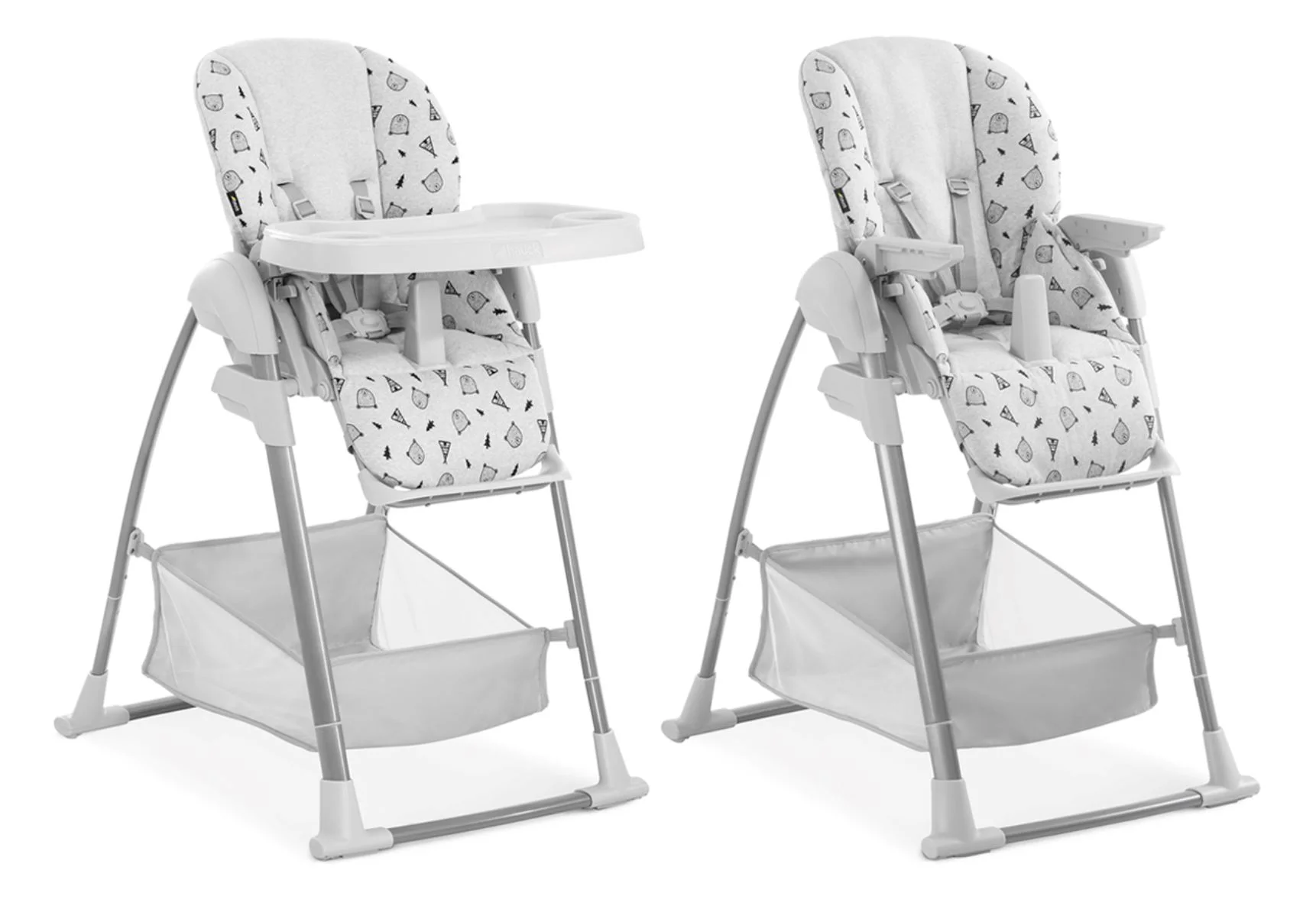 Scaun de masa 3 in 1 Hauck Sit N Relax Nordic Gri foto