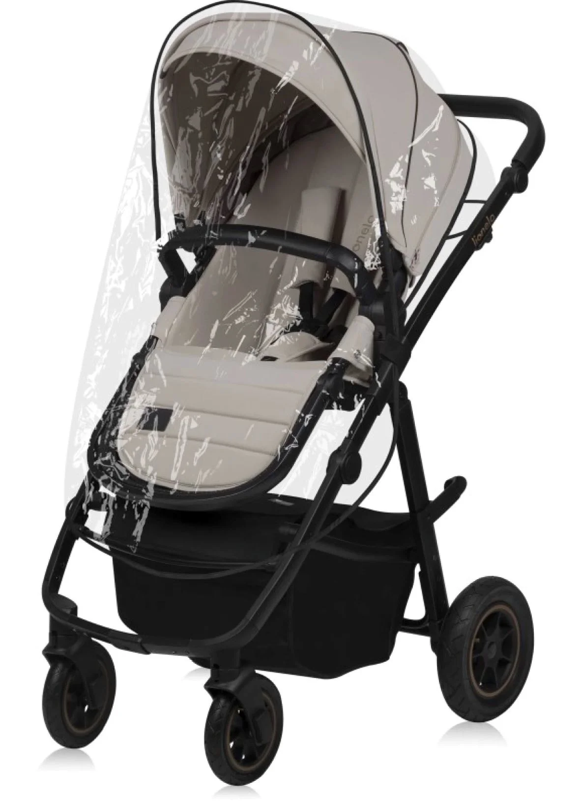 Carucior 2 in 1 Lionelo Amber Plus Bej foto