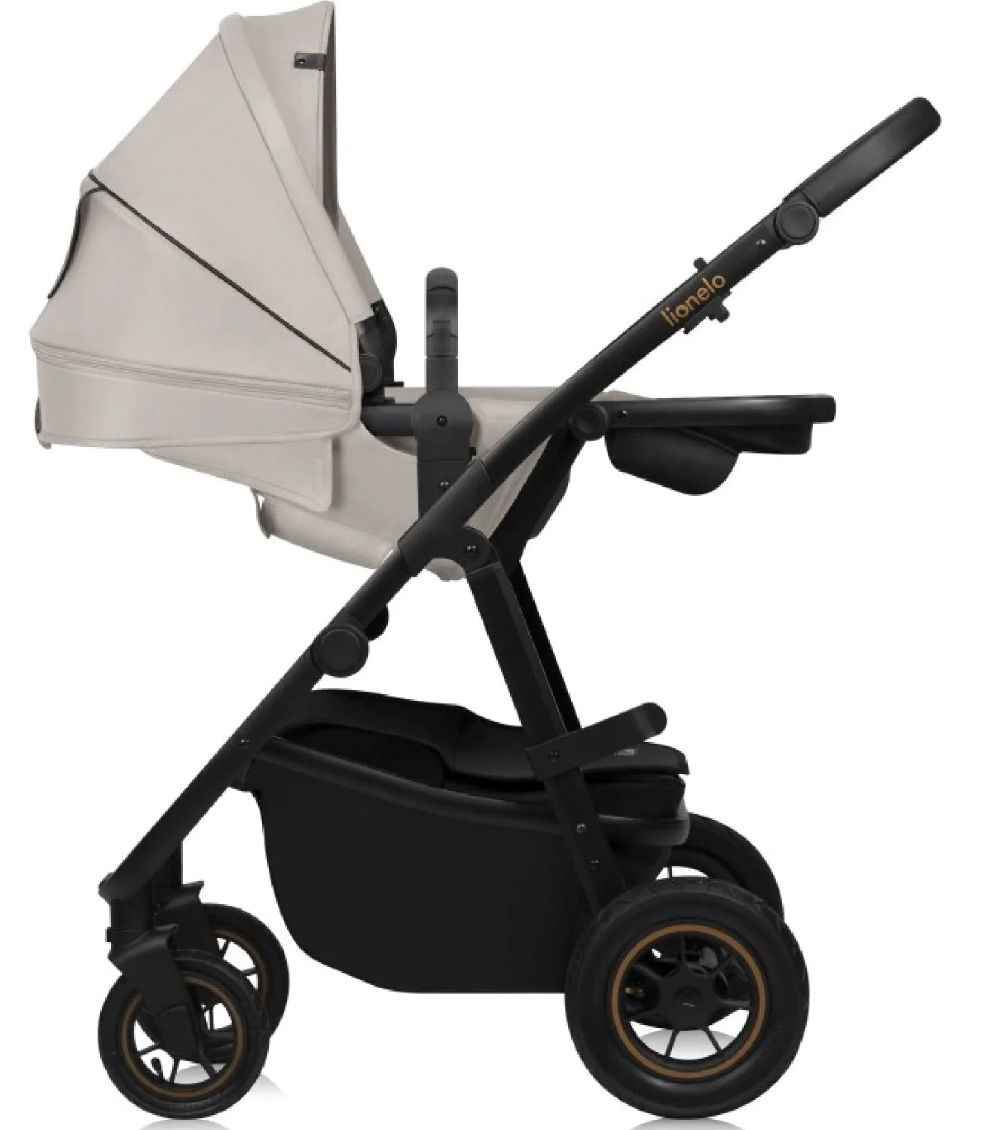 Carucior 2 in 1 Lionelo Amber Plus Bej foto
