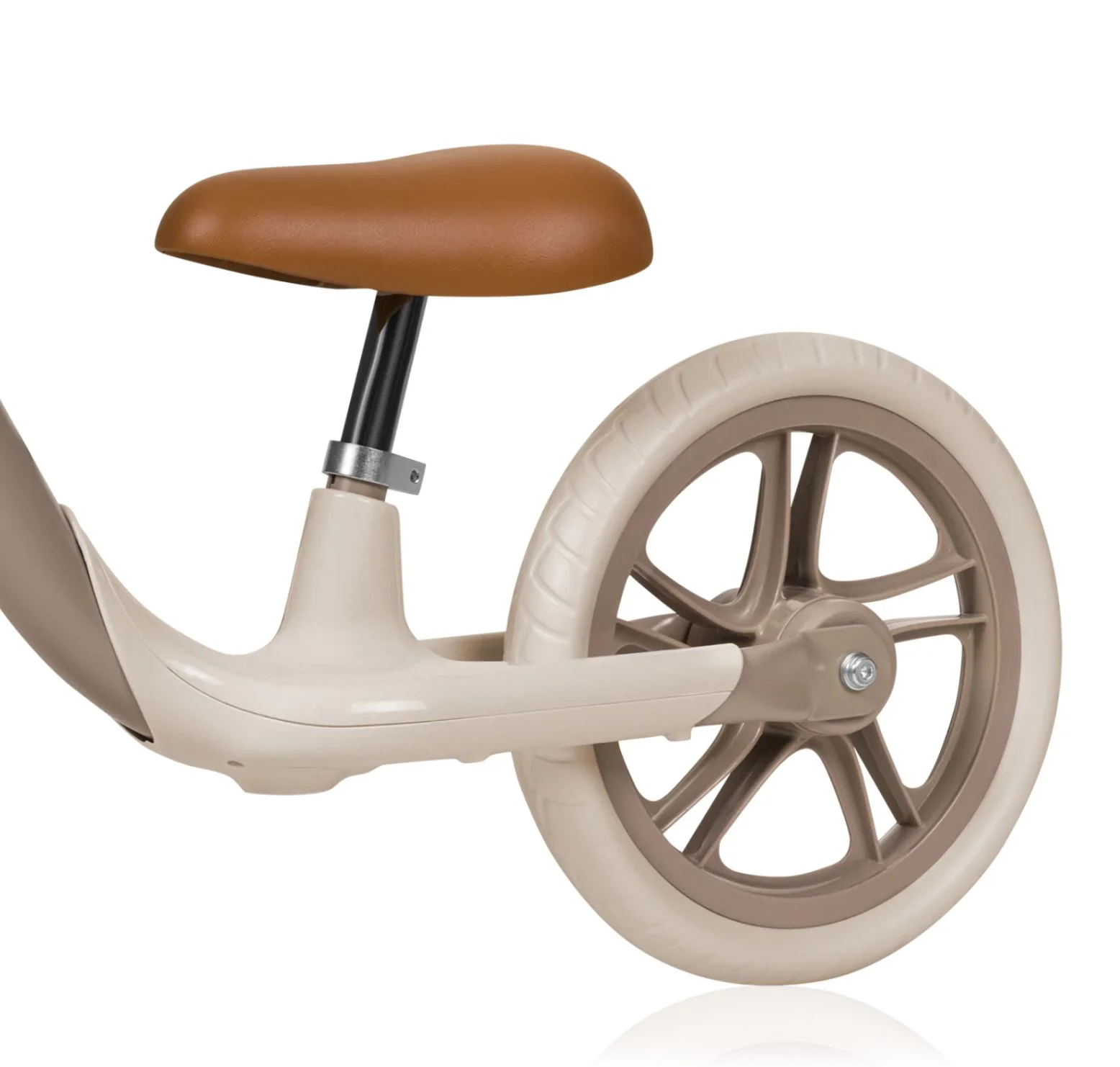 Bicicleta fara pedale Lionelo Alex Plus Bej foto
