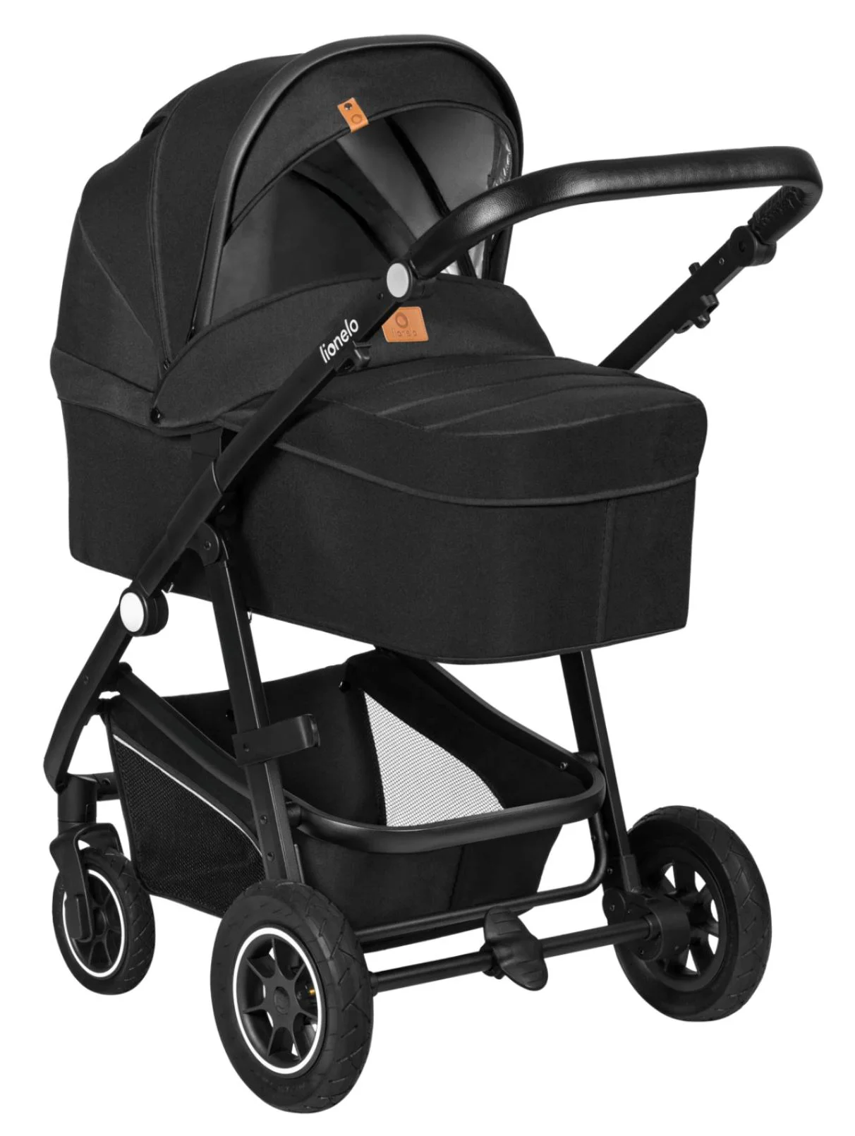 Carucior 3 in 1 Lionelo Bianka Black Onyx foto