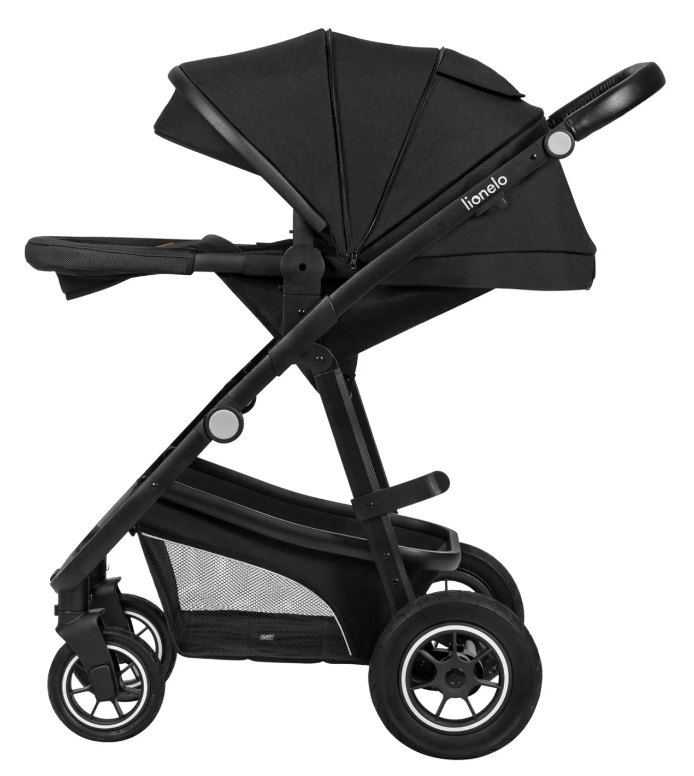 Carucior 3 in 1 Lionelo Bianka Black Onyx foto