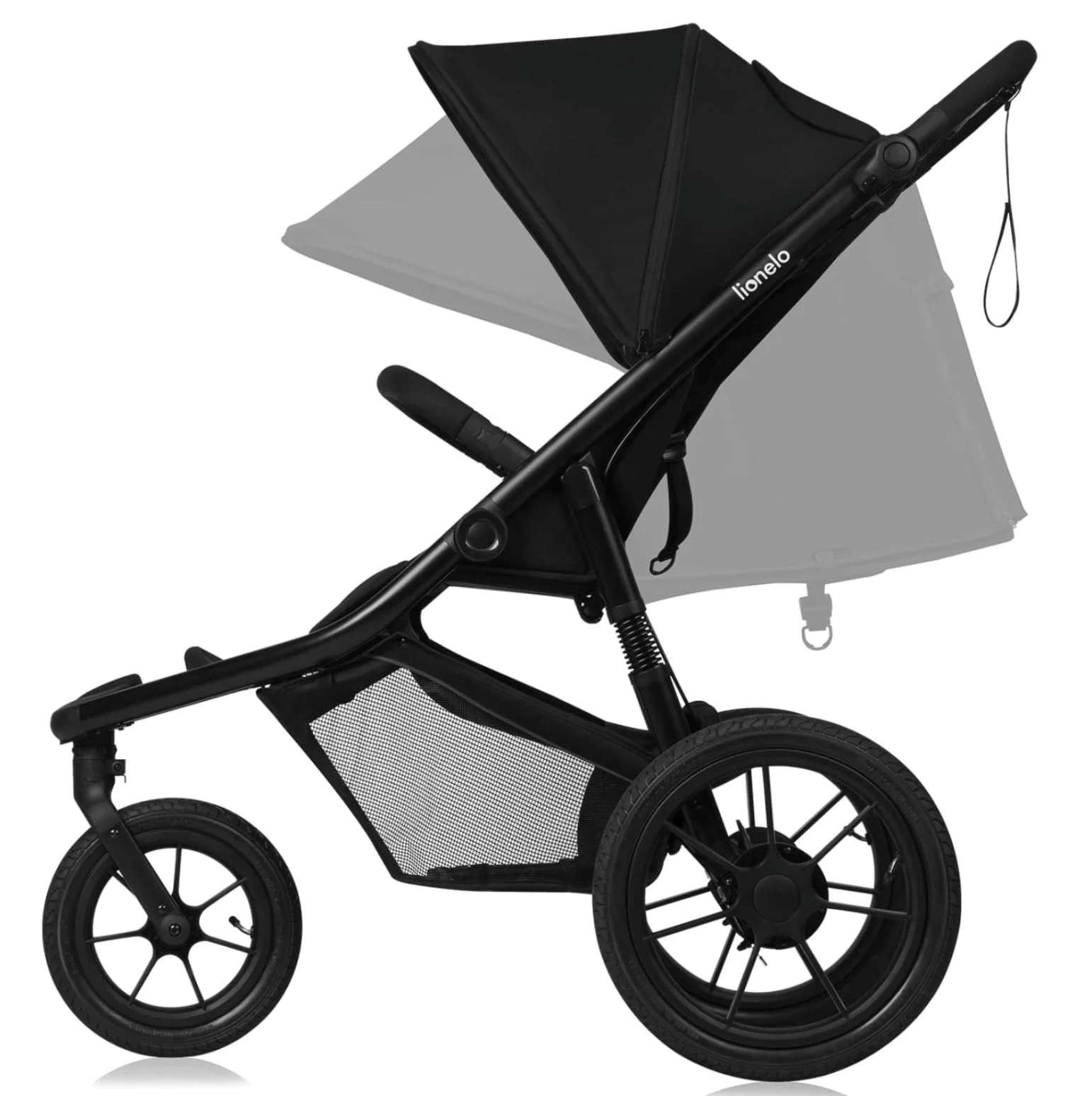 Carucior de plimbare Lionelo Azura Black Onyx (3 roti) foto