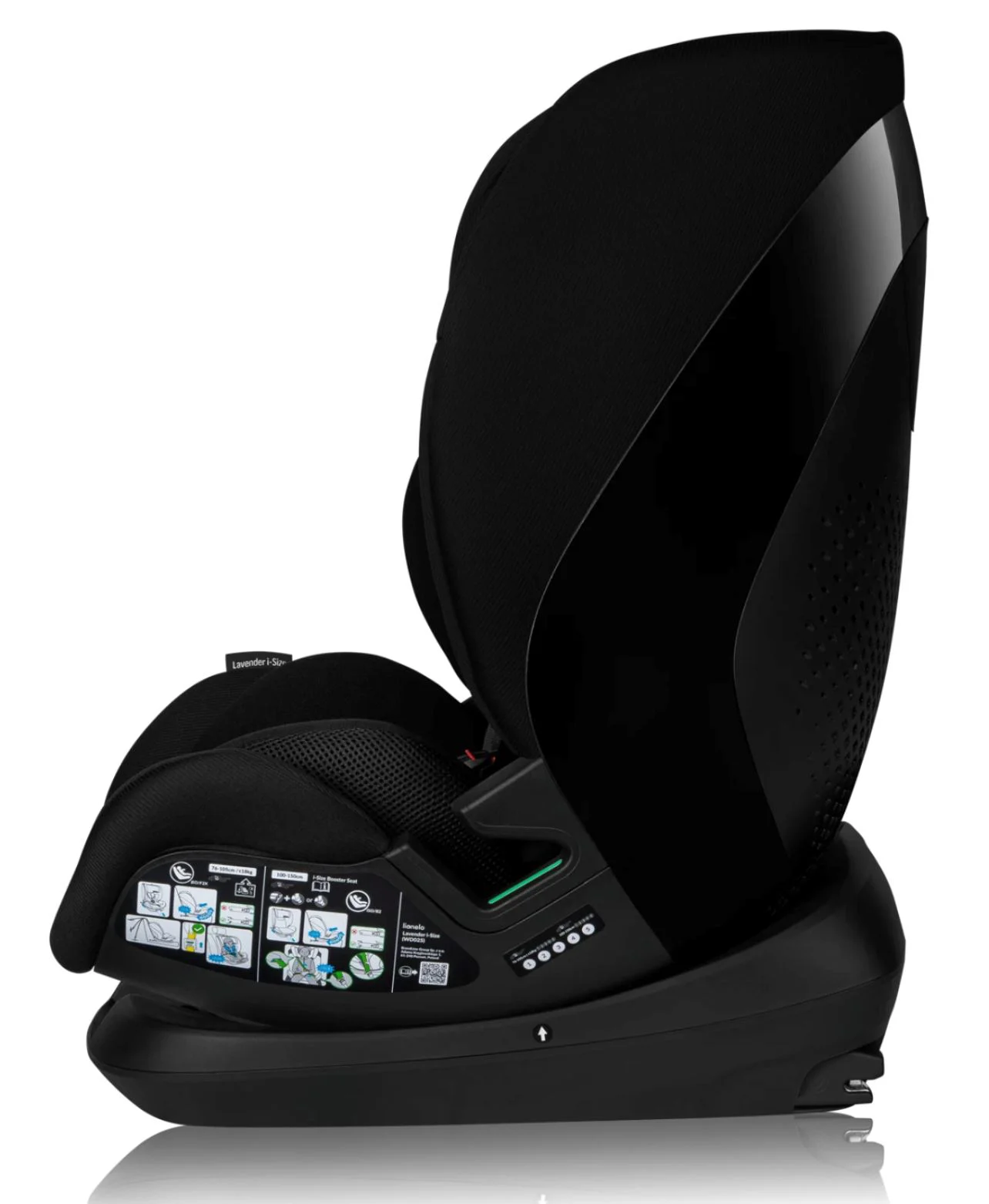 Scaun auto Lionelo Lavender, 9-36kg, Negru foto