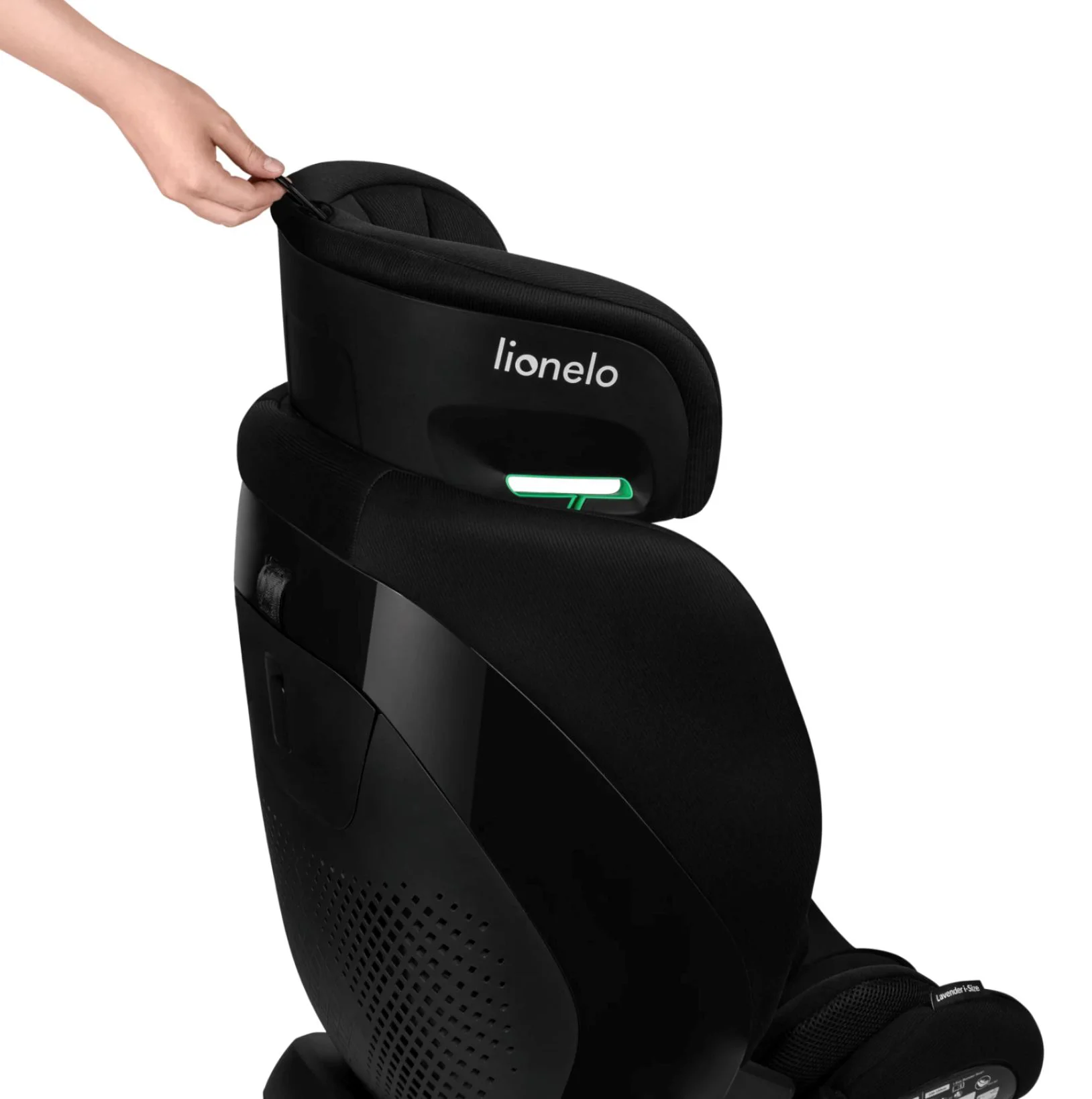 Scaun auto Lionelo Lavender, 9-36kg, Negru foto