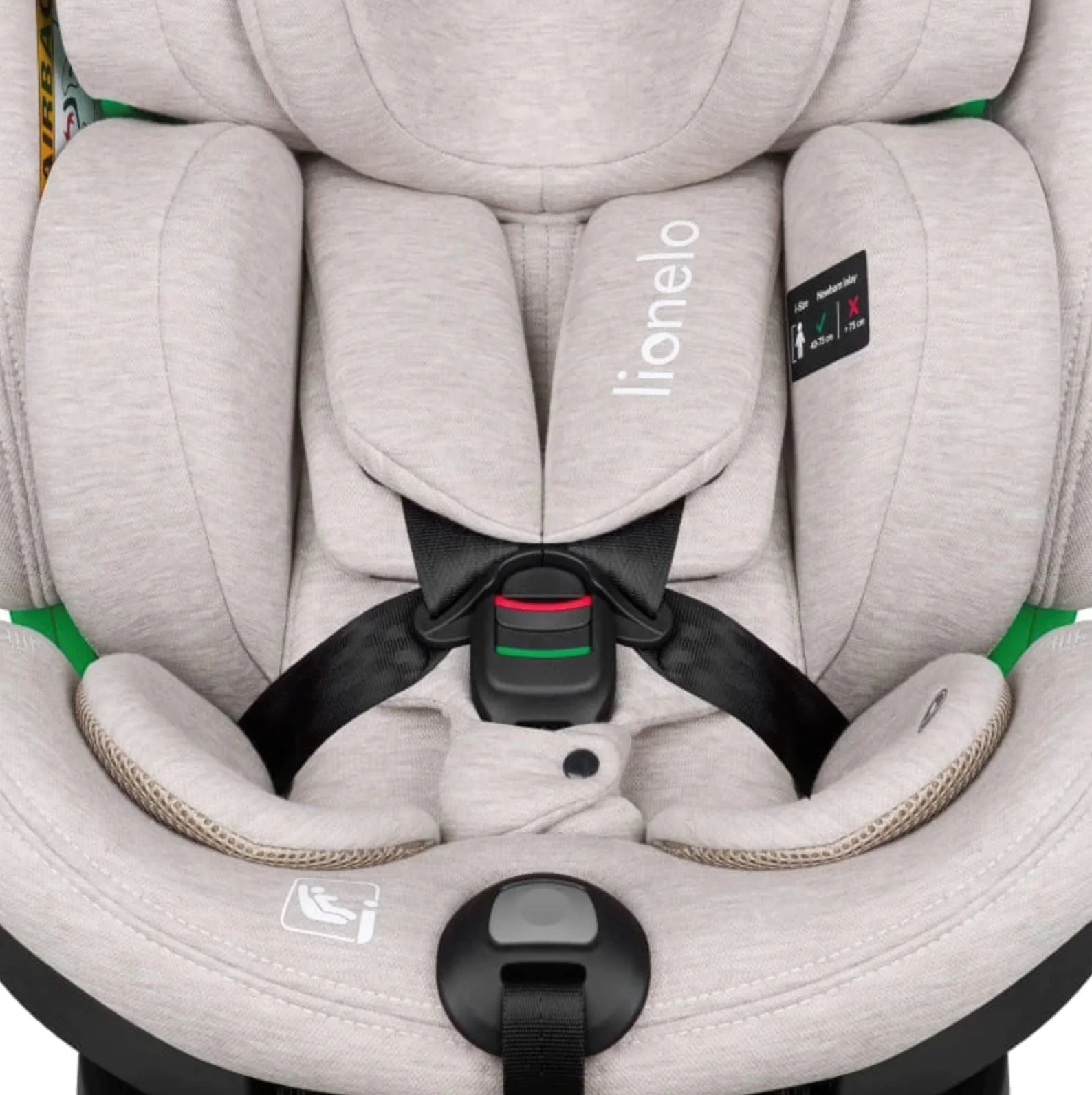 Автокресло Lionelo Harmony, 0-36 кг, Бежевое foto