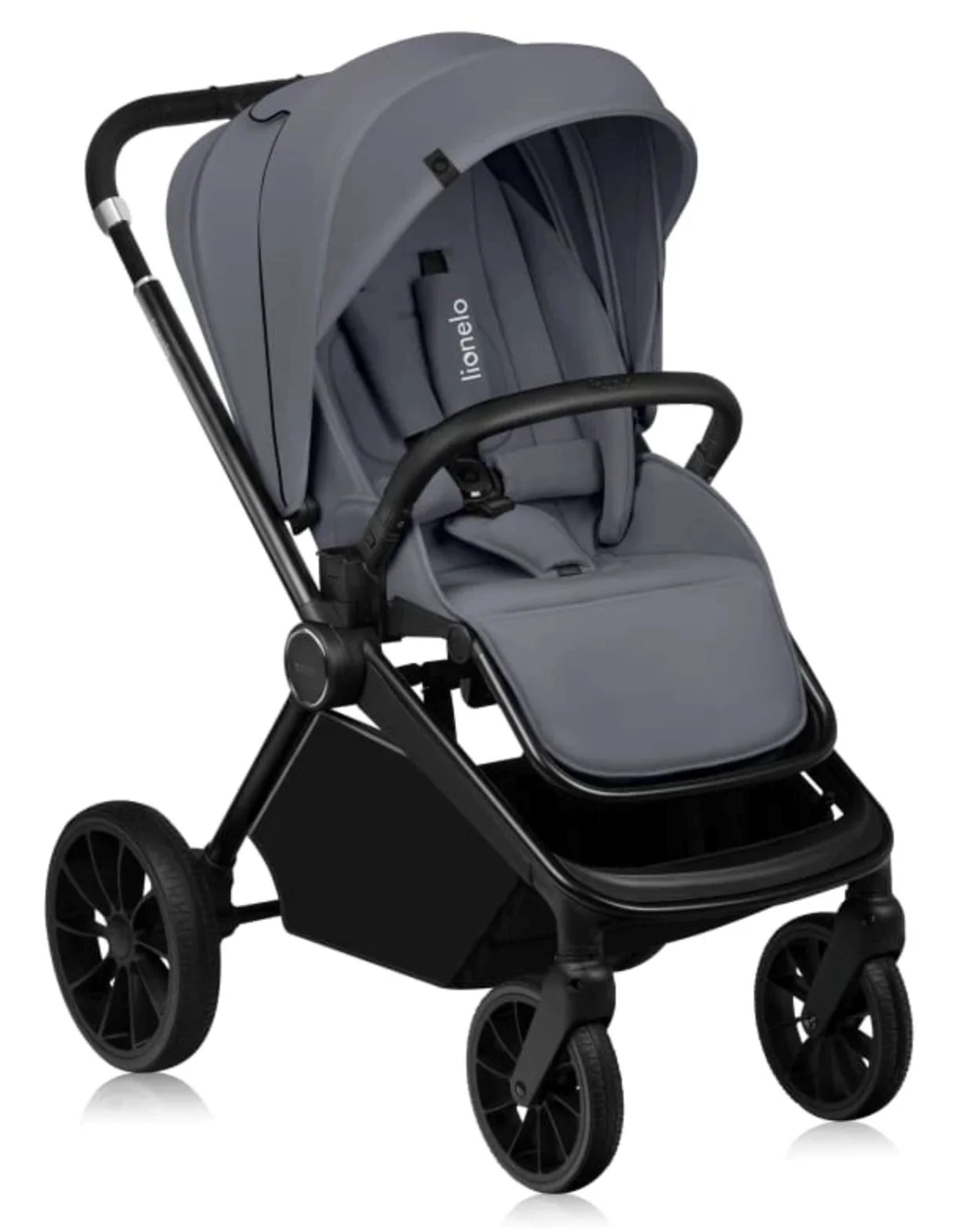 Carucior 2 in 1 Lionelo Mika Plus Gri foto