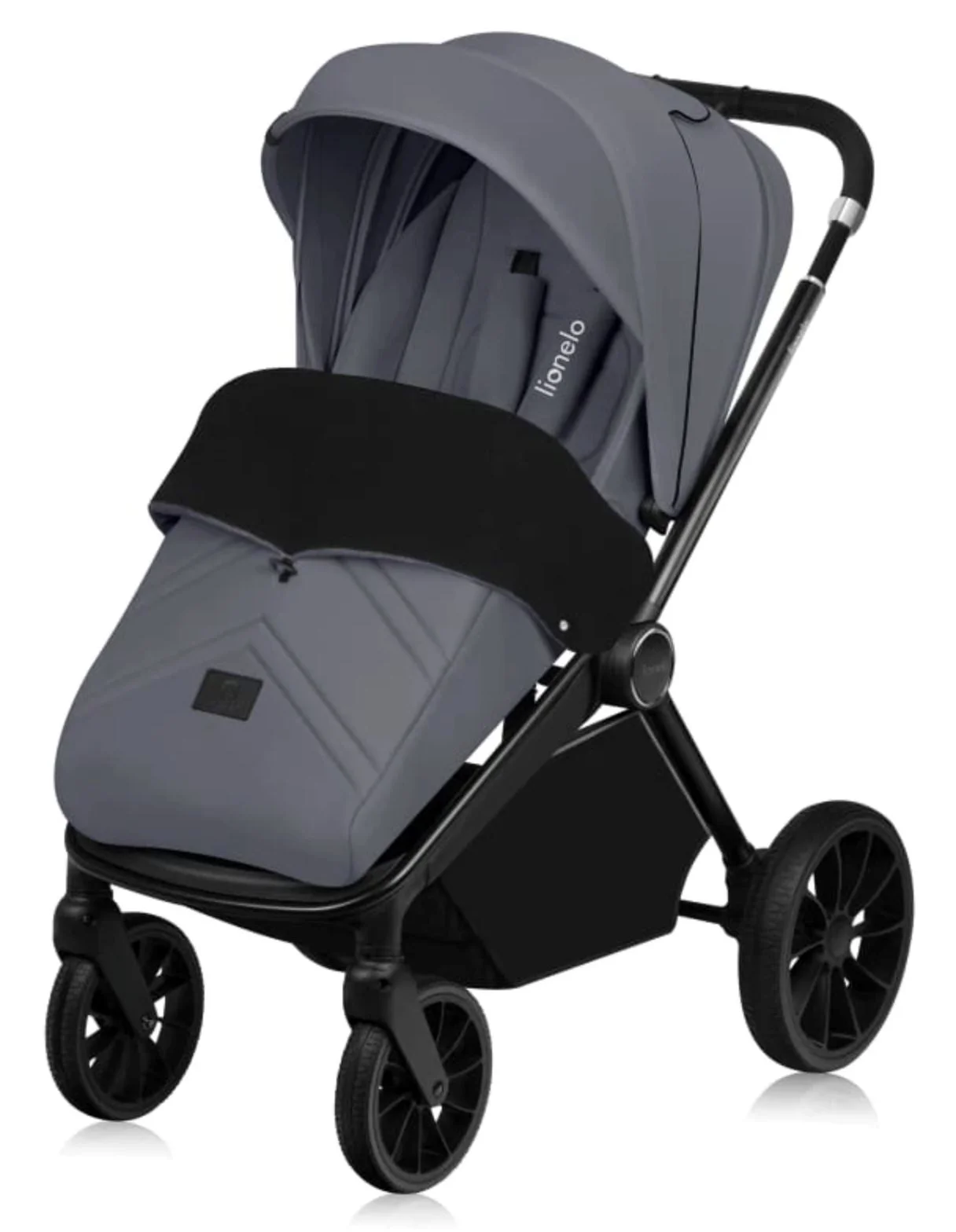 Carucior 2 in 1 Lionelo Mika Plus Gri foto