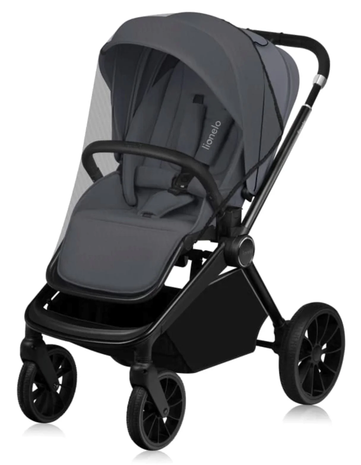 Carucior 2 in 1 Lionelo Mika Plus Gri foto