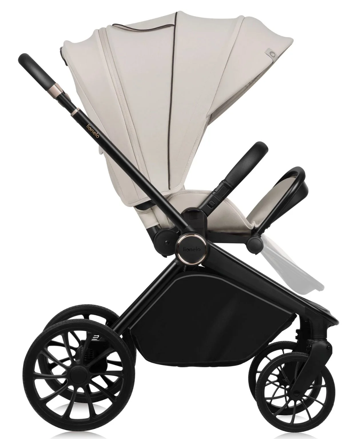 Carucior 2 in 1 Lionelo Mika Plus Bej foto