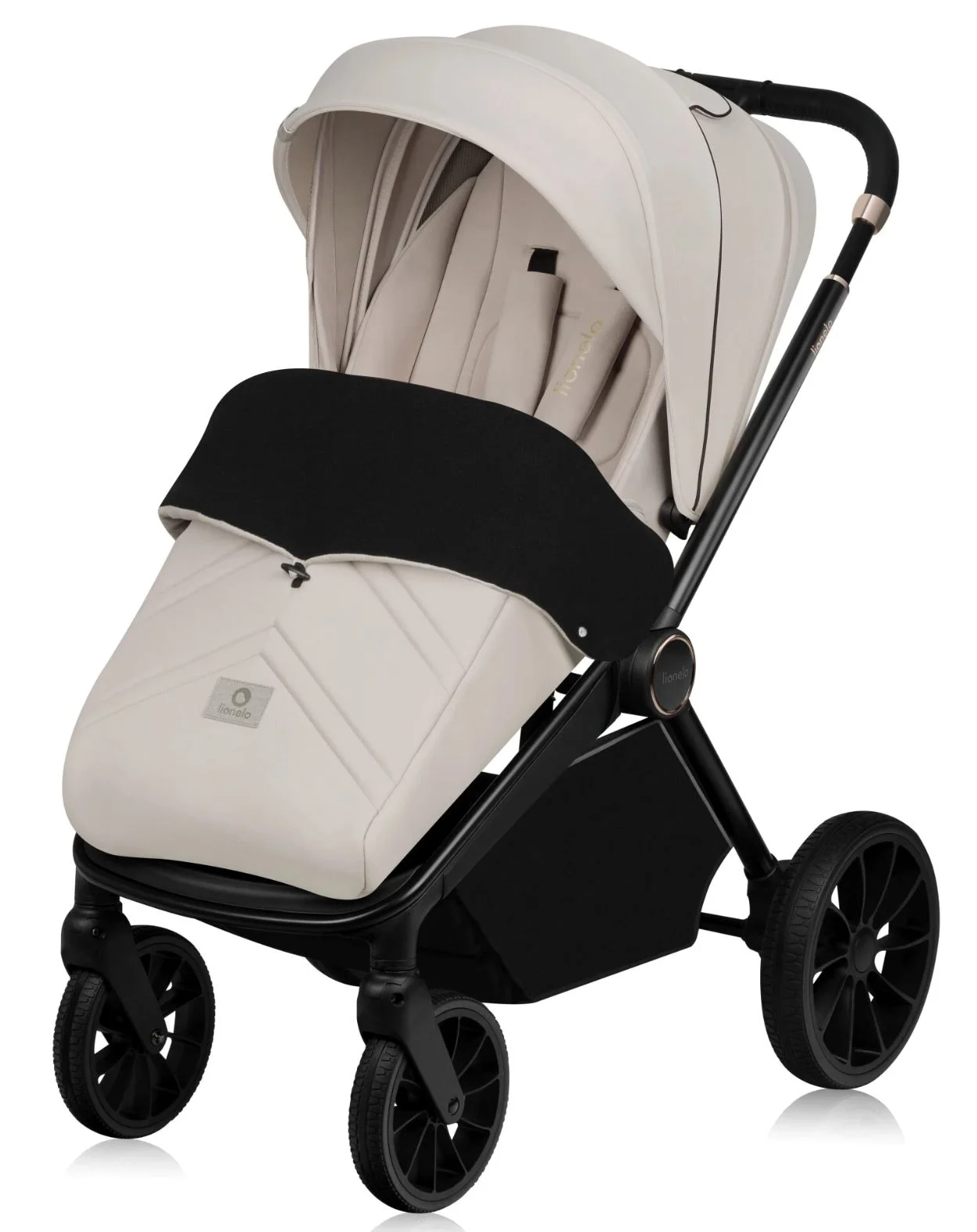 Carucior 2 in 1 Lionelo Mika Plus Bej foto