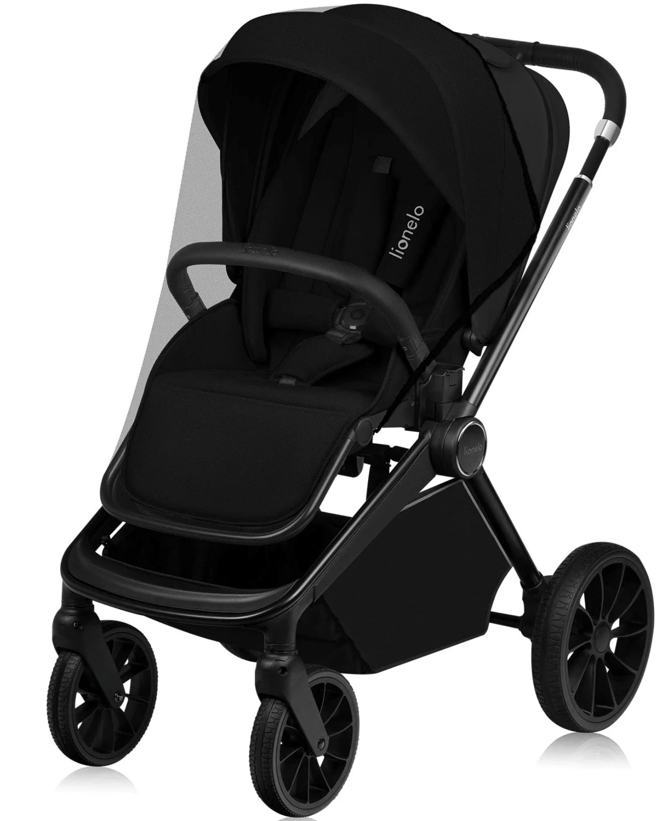 Carucior reversibil Lionelo Mika Plus Negru foto