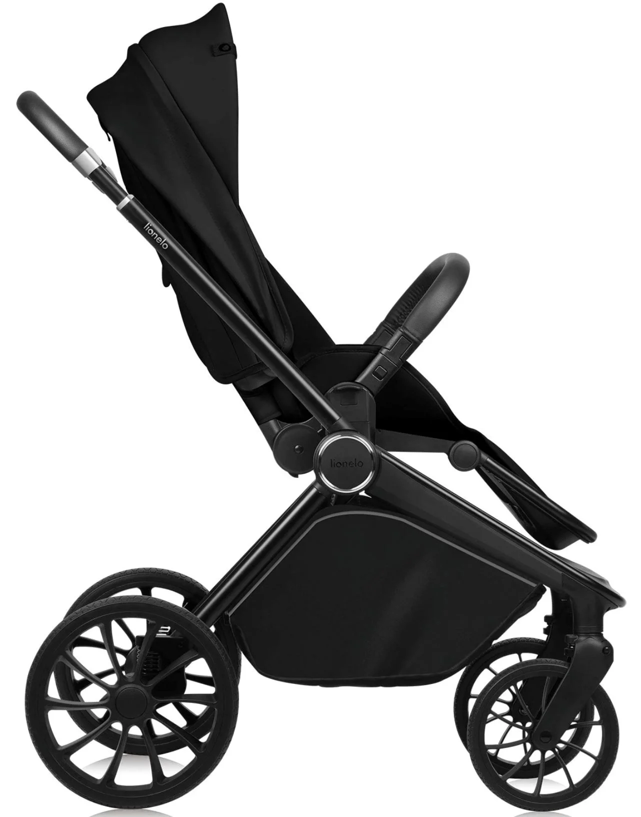 Carucior 2 in 1 Lionelo Mika Plus Negru foto