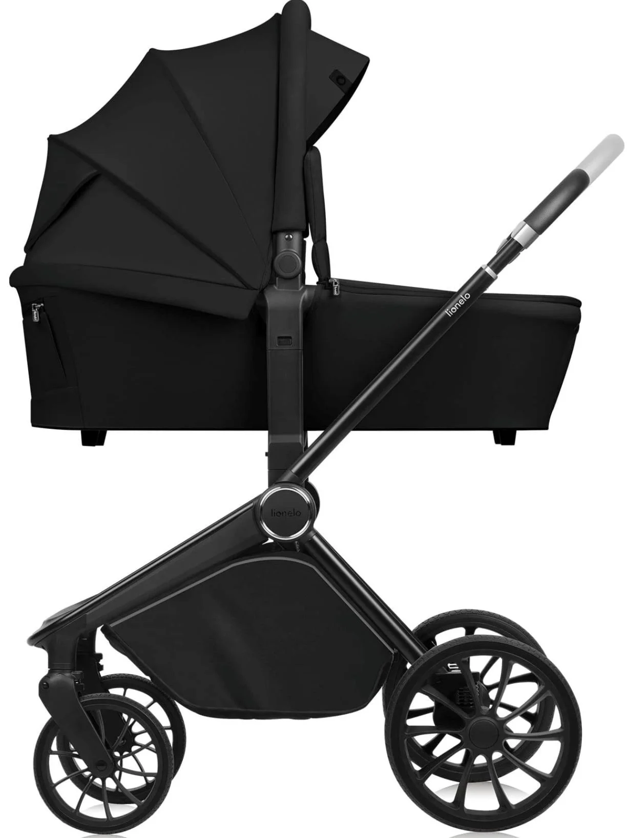 Carucior 2 in 1 Lionelo Mika Plus Negru foto