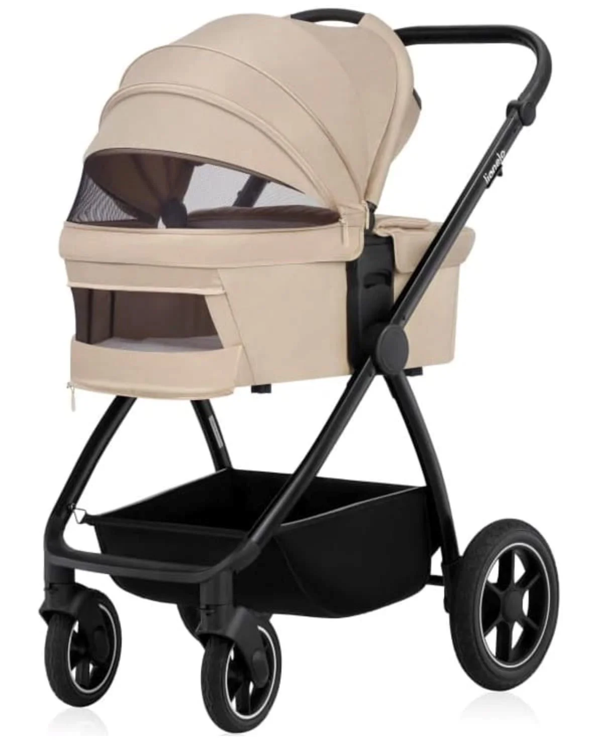 Carucior 2 in 1 Lionelo Meril Bej foto