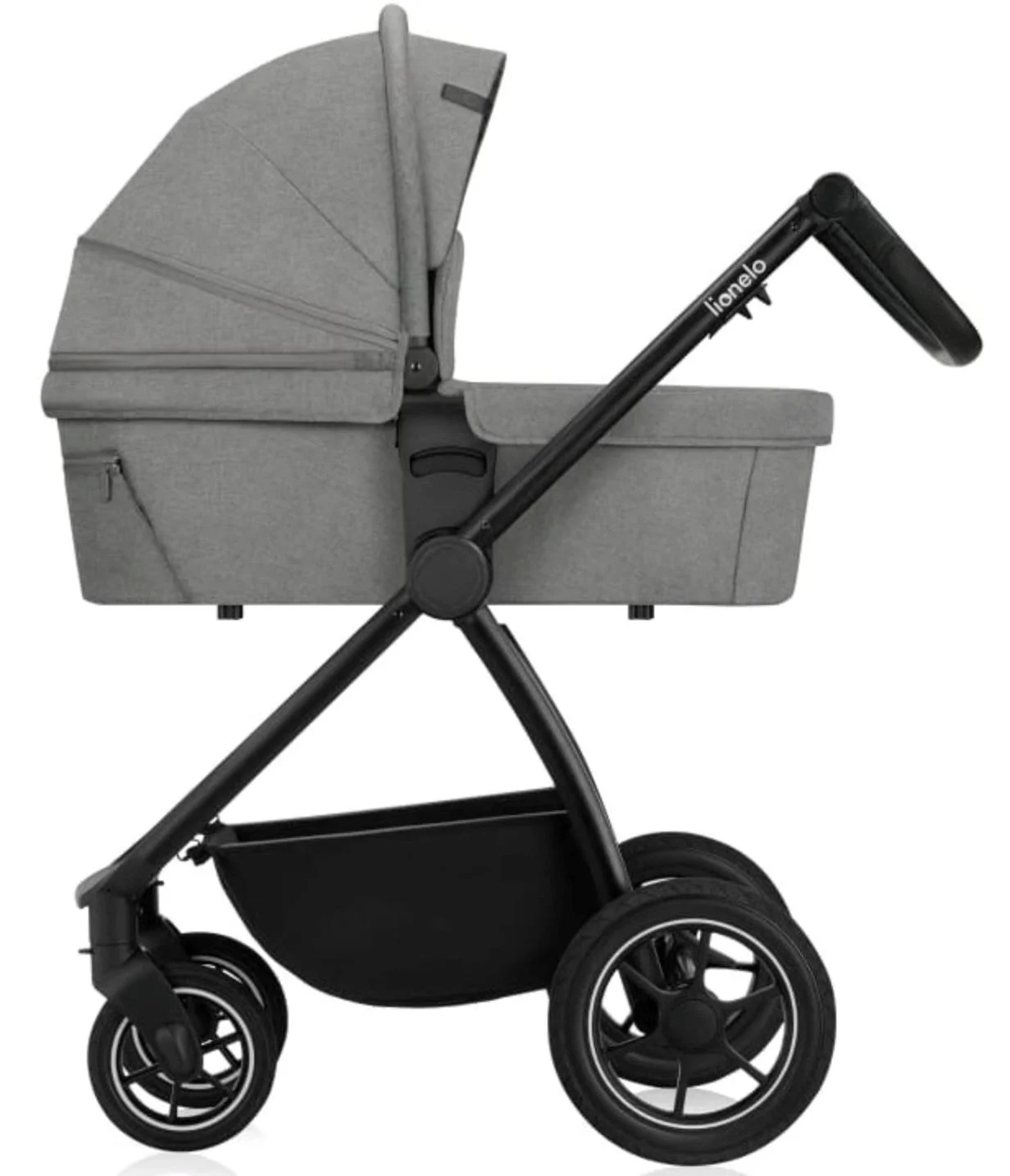 Carucior 2 in 1 Lionelo Meril Gri foto