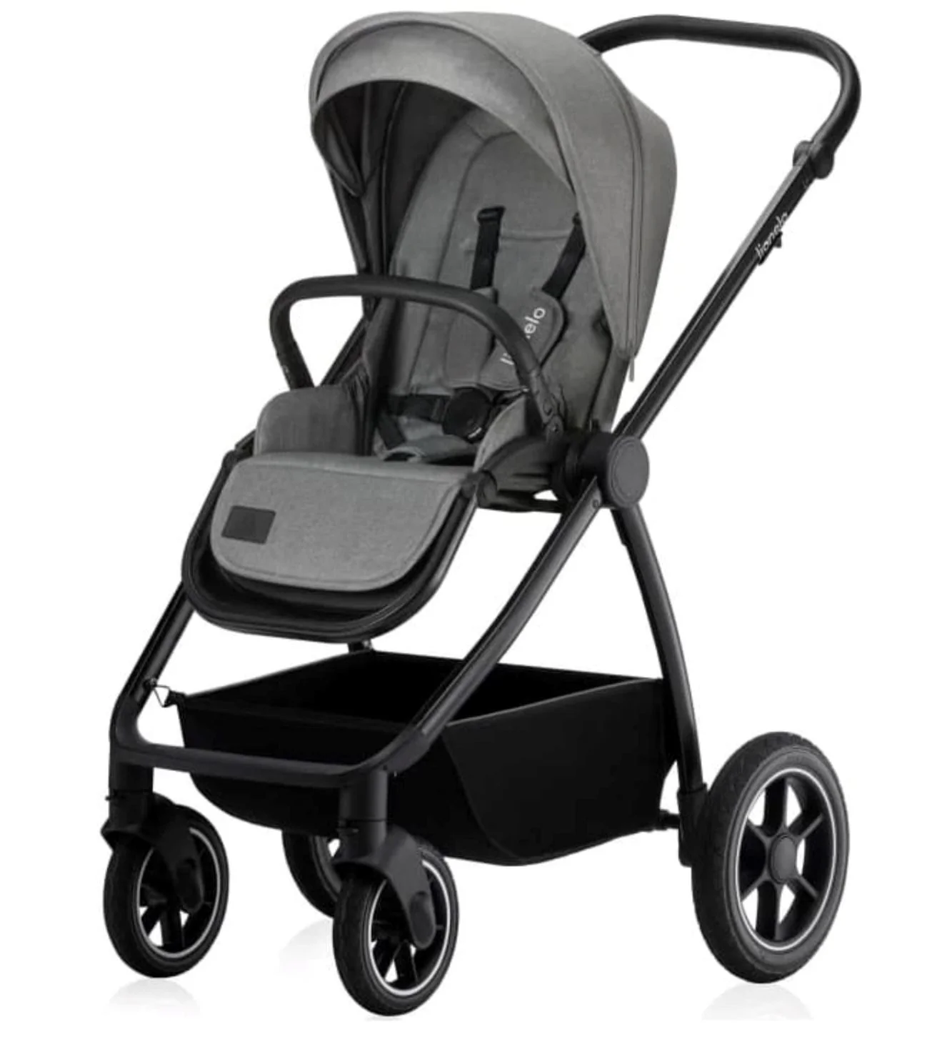 Carucior 2 in 1 Lionelo Meril Gri foto