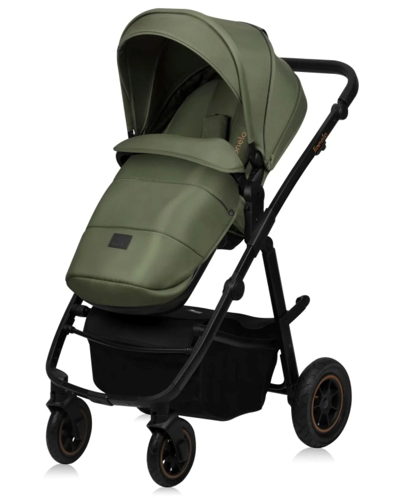 Carucior 2 in 1 Lionelo Amber Plus Green Forest foto