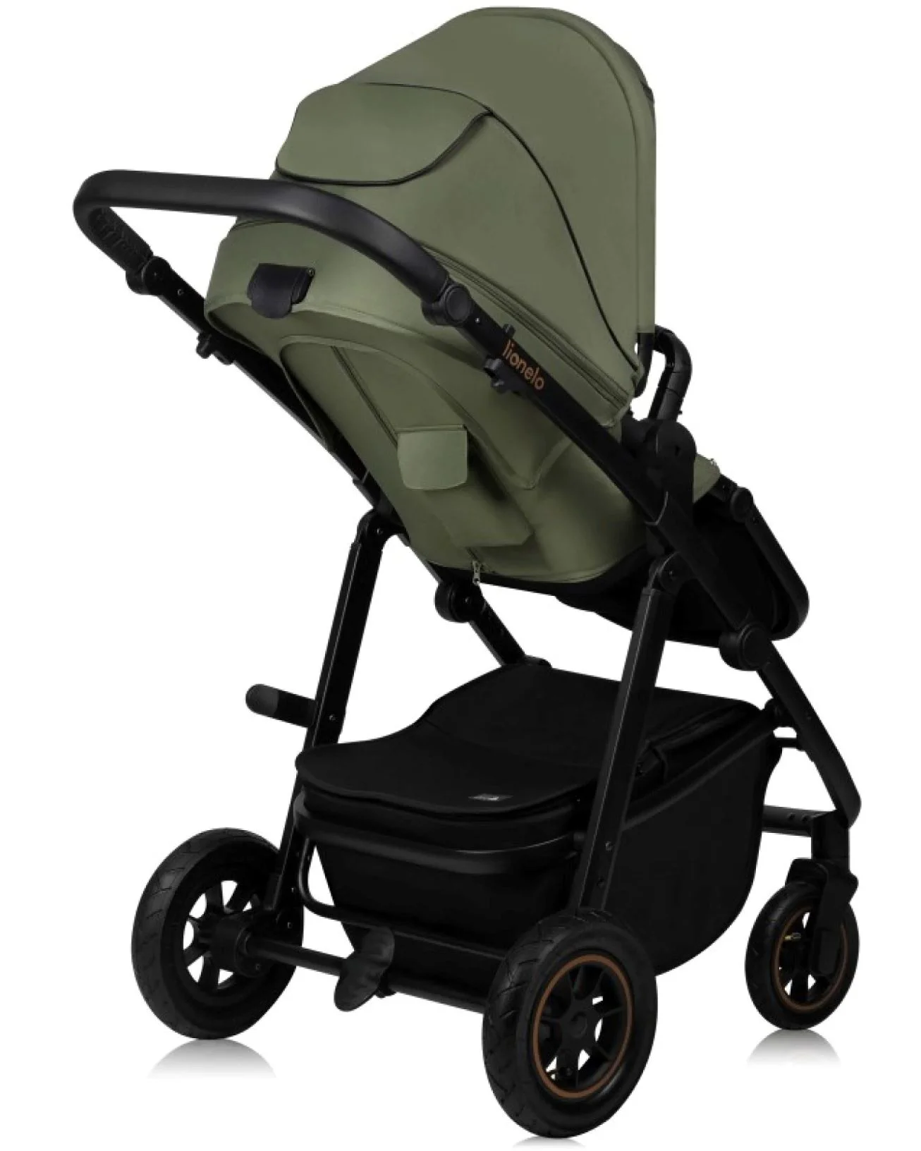 Carucior 2 in 1 Lionelo Amber Plus Green Forest foto
