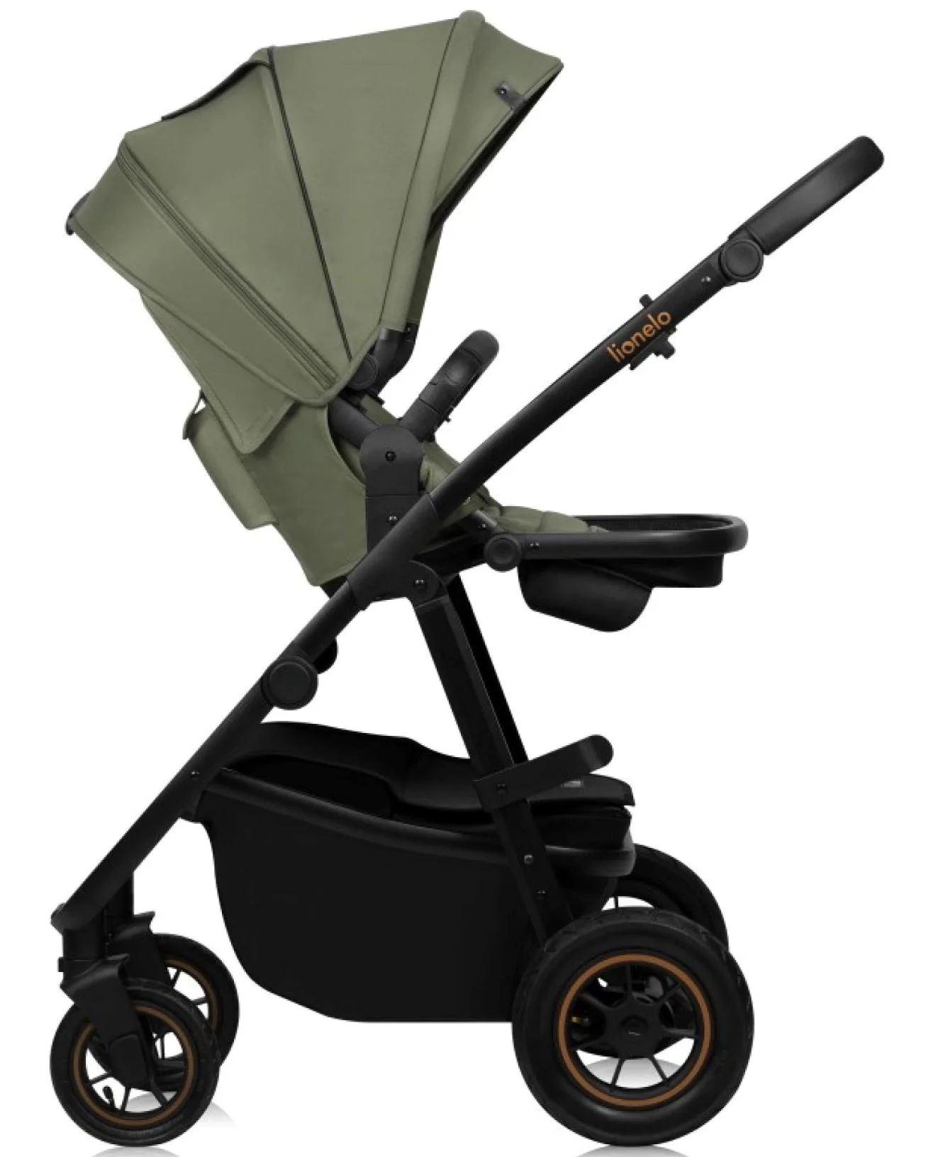 Carucior 2 in 1 Lionelo Amber Plus Green Forest foto