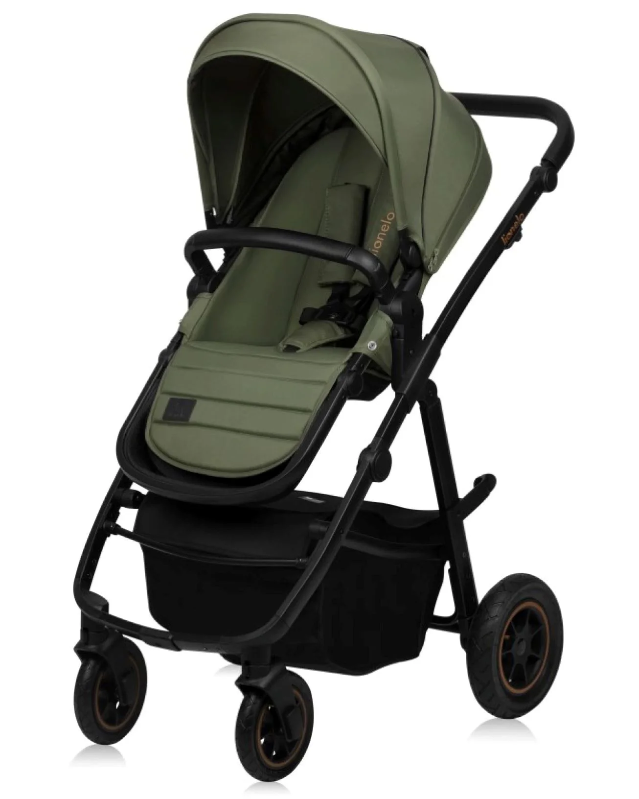 Carucior 2 in 1 Lionelo Amber Plus Green Forest foto