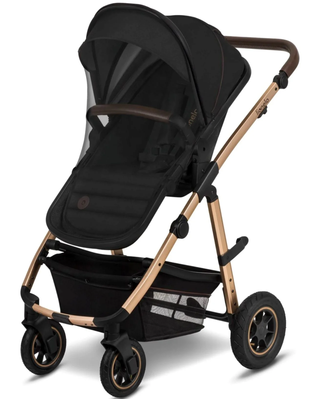 Carucior 2 in 1 Lionelo Amber Black Onyx foto