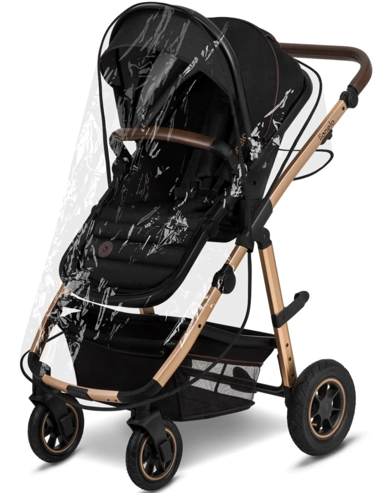 Carucior 2 in 1 Lionelo Amber Black Onyx foto