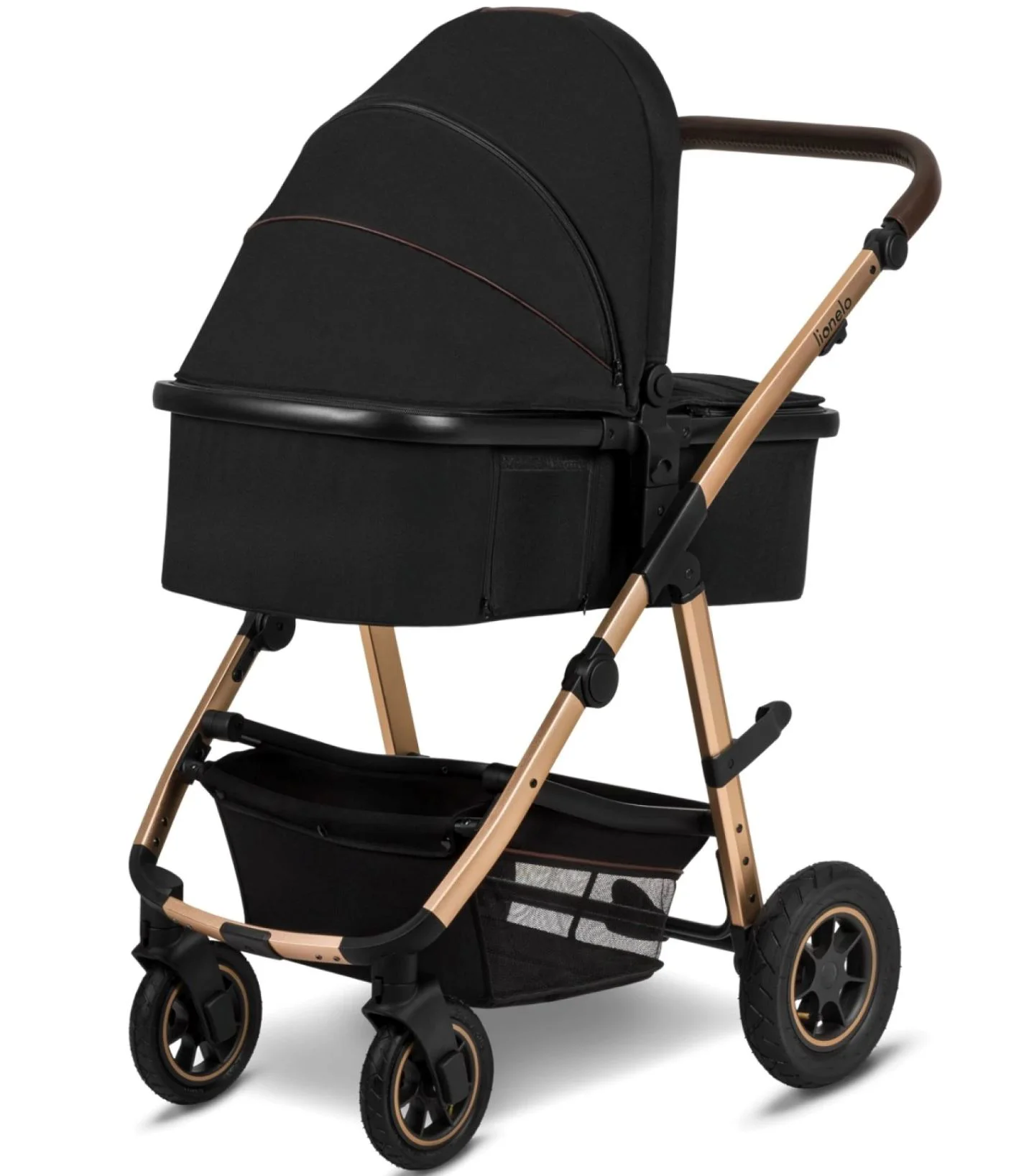 Carucior 2 in 1 Lionelo Amber Black Onyx foto