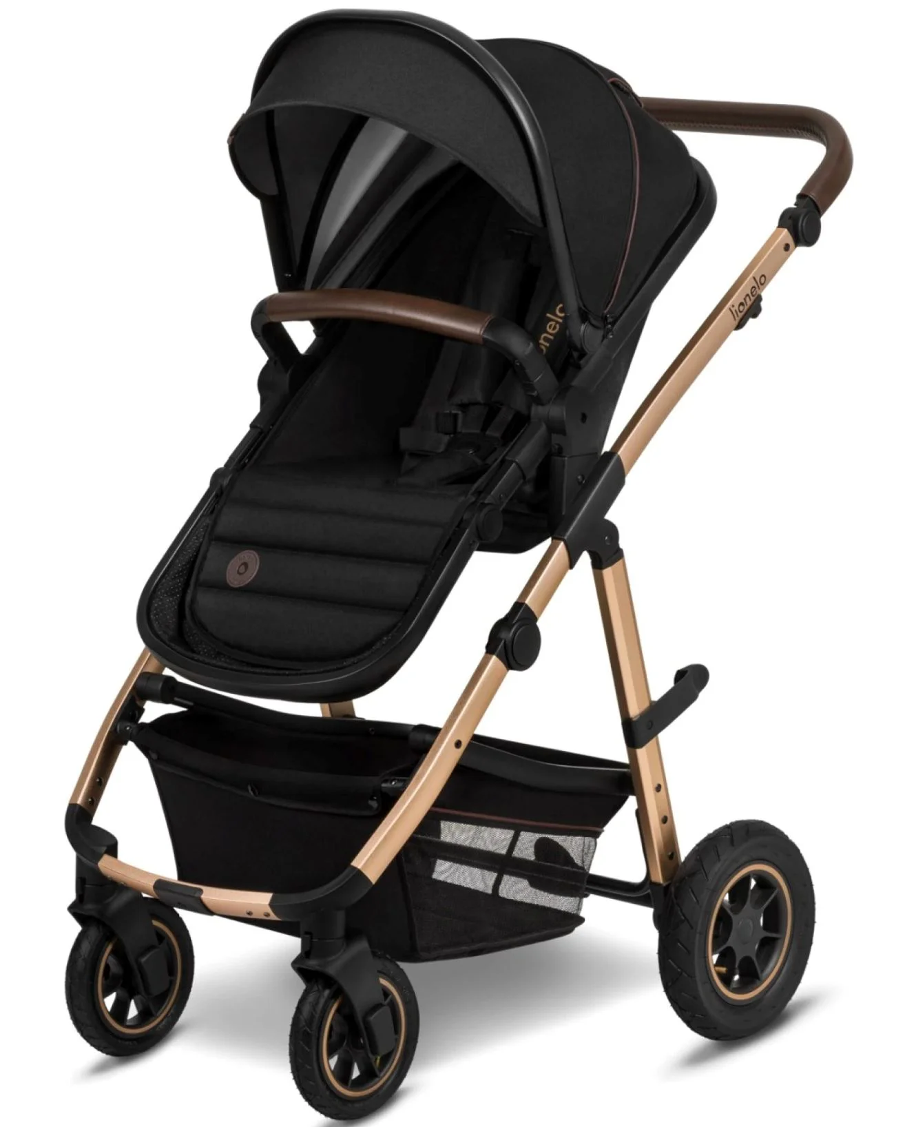 Carucior 2 in 1 Lionelo Amber Black Onyx foto