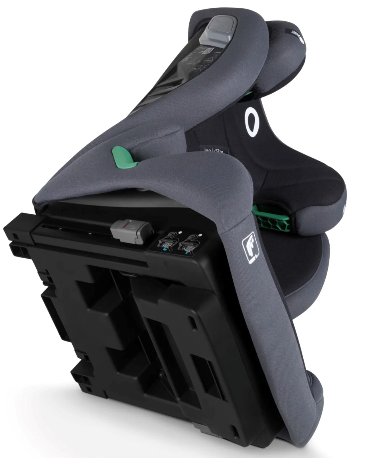 Scaun auto Lionelo Isofix Igo, 15-36 kg Gri foto