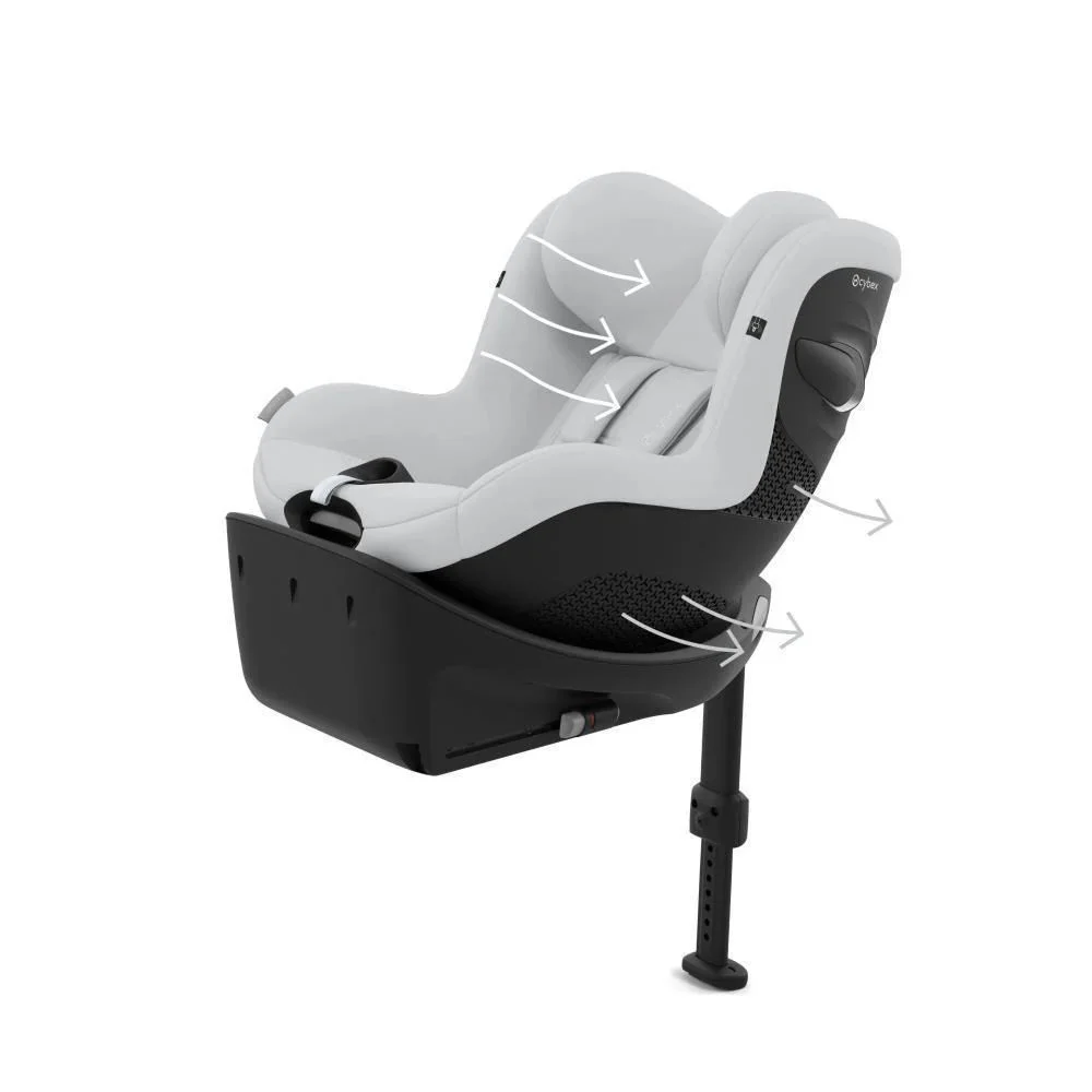 Автокресло Cybex Sirona Gi с вкладышем Fog Grey, 40-105 см foto