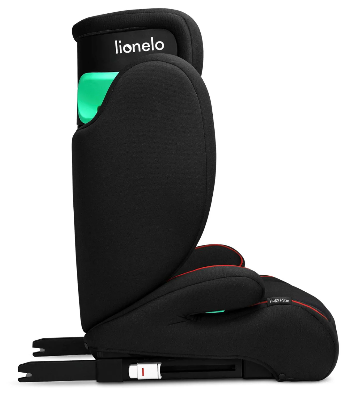 Автокресло Lionelo Isofix Hugo Sporty Черный/Красный foto