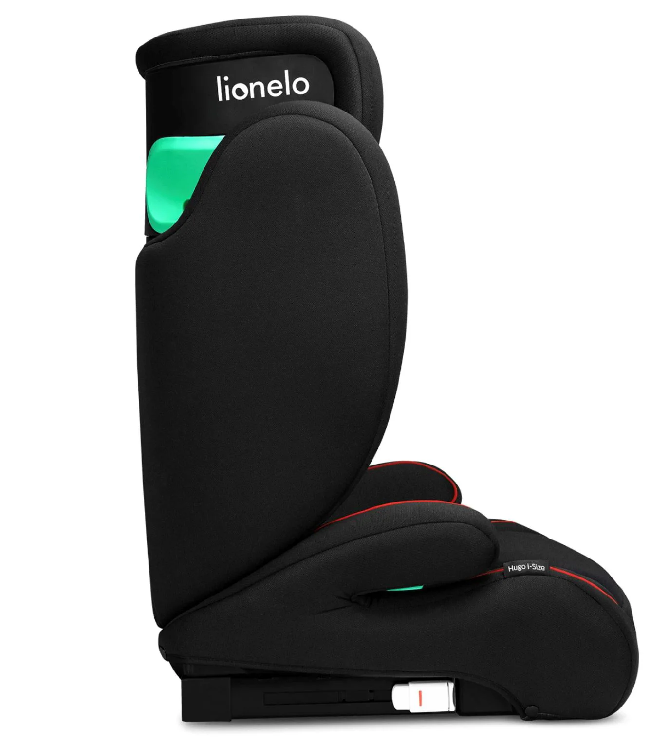 Автокресло Lionelo Isofix Hugo Sporty Черный/Красный foto