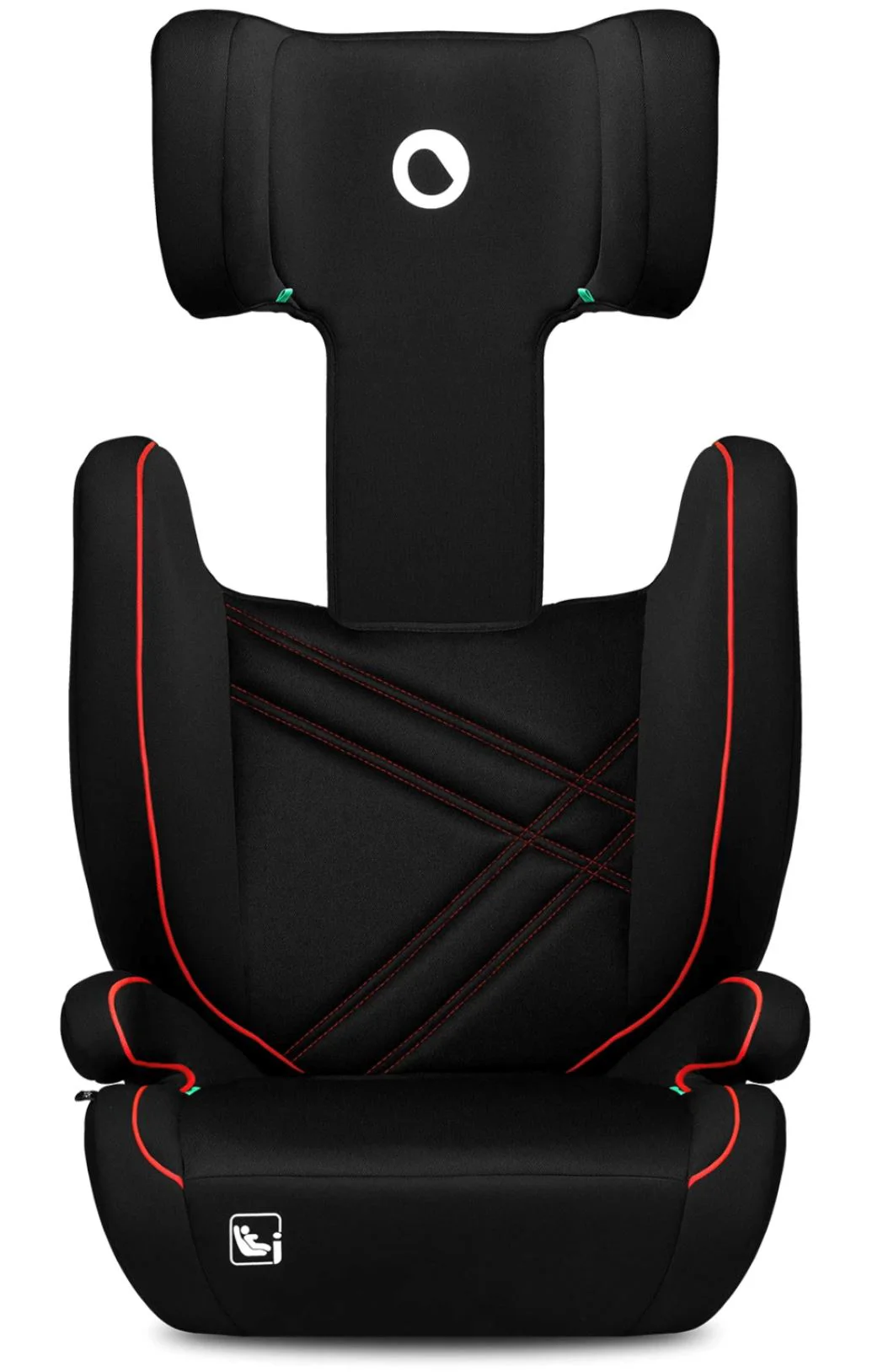 Автокресло Lionelo Isofix Hugo Sporty Черный/Красный foto