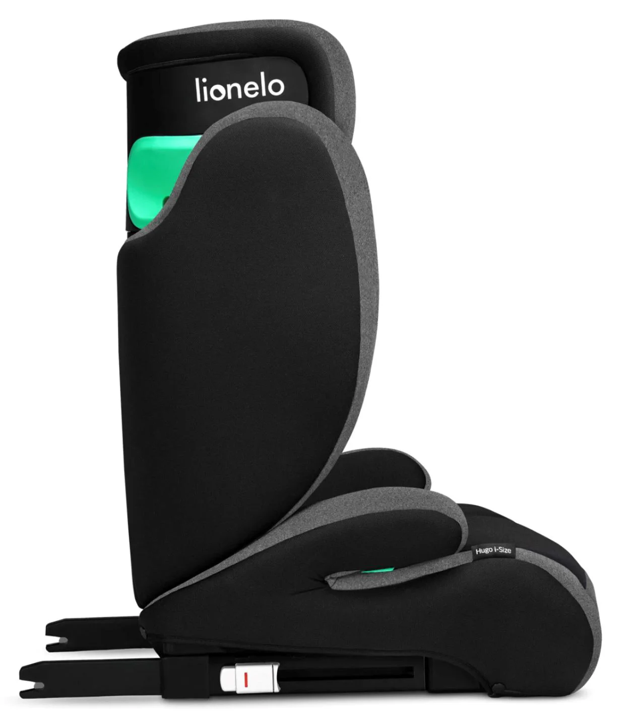 Автокресло Lionelo Isofix Hugo Черное, 15-36 кг foto