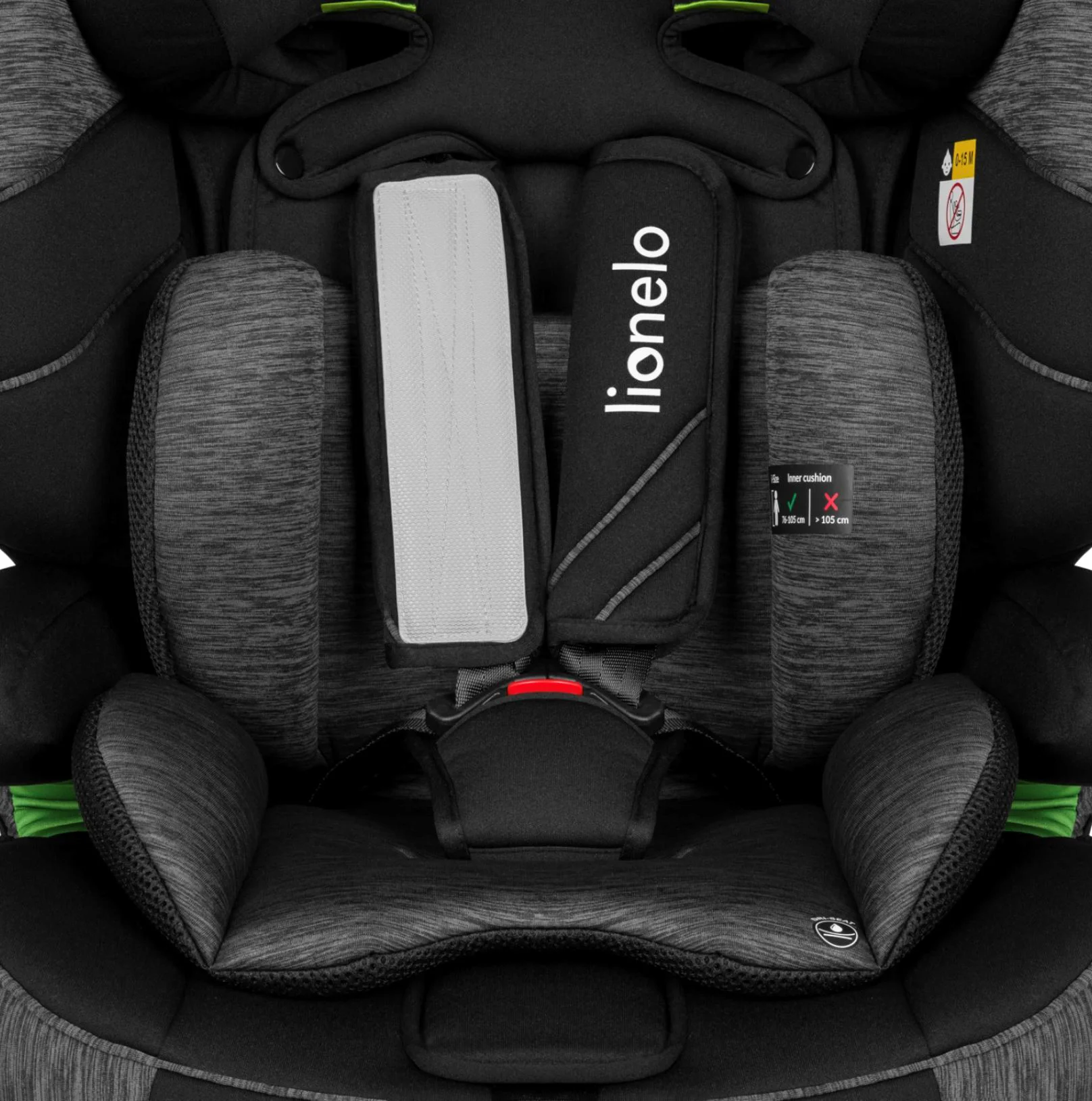 Автокресло Lionelo Levi One 9-36 кг Серое foto
