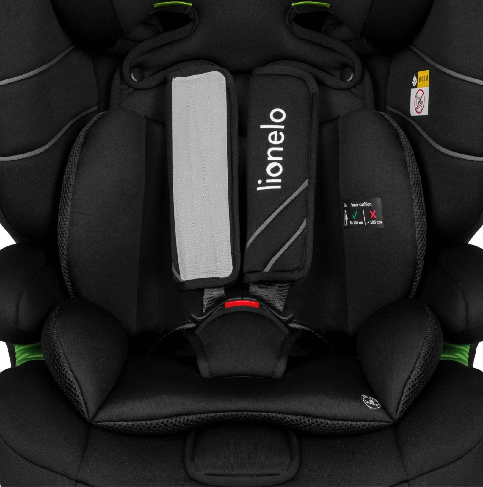 Scaun auto Lionelo Levi One, 9-36 kg Negru foto