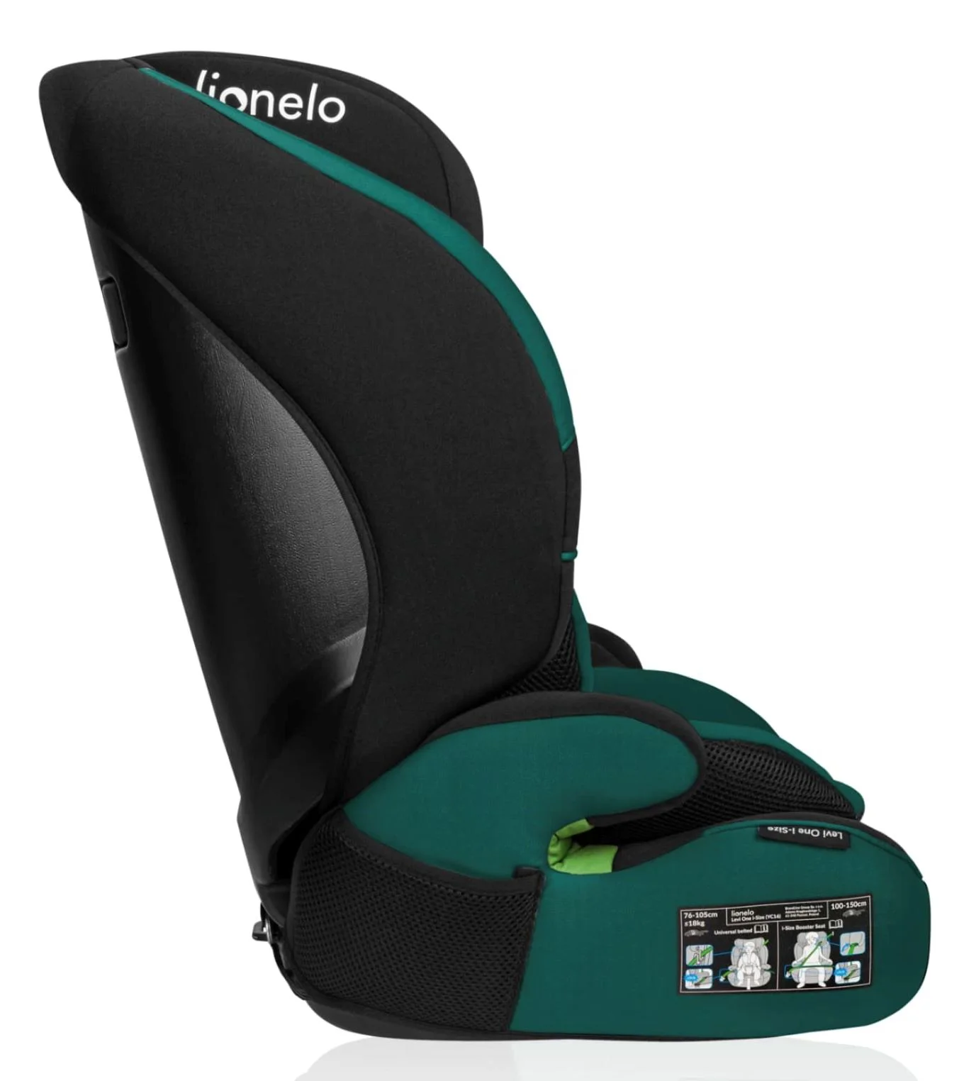 Scaun auto Lionelo Levi One, 9-36 kg Verde foto
