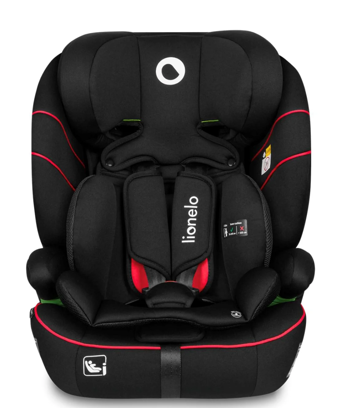 Автокресло Lionelo Levi Sporty, 9-36 кг Черный foto