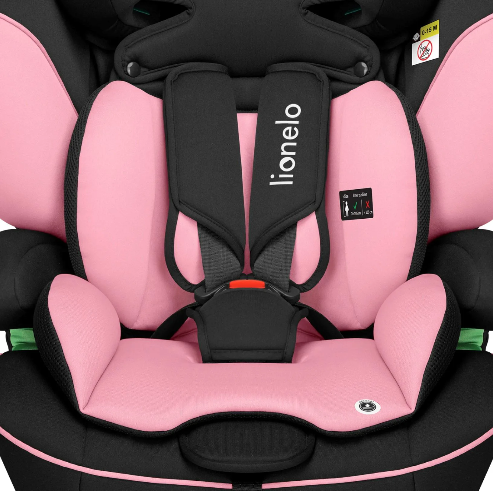 Автокресло Lionelo Levi, 9-36 кг Розовый foto