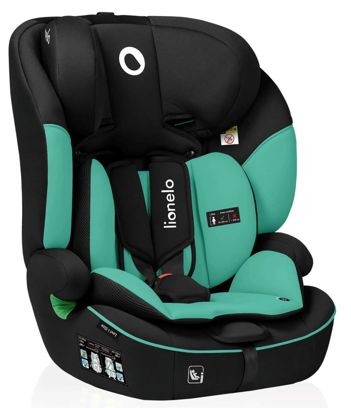 Автокресло Lionelo Levi, 9-36 кг Зеленый foto