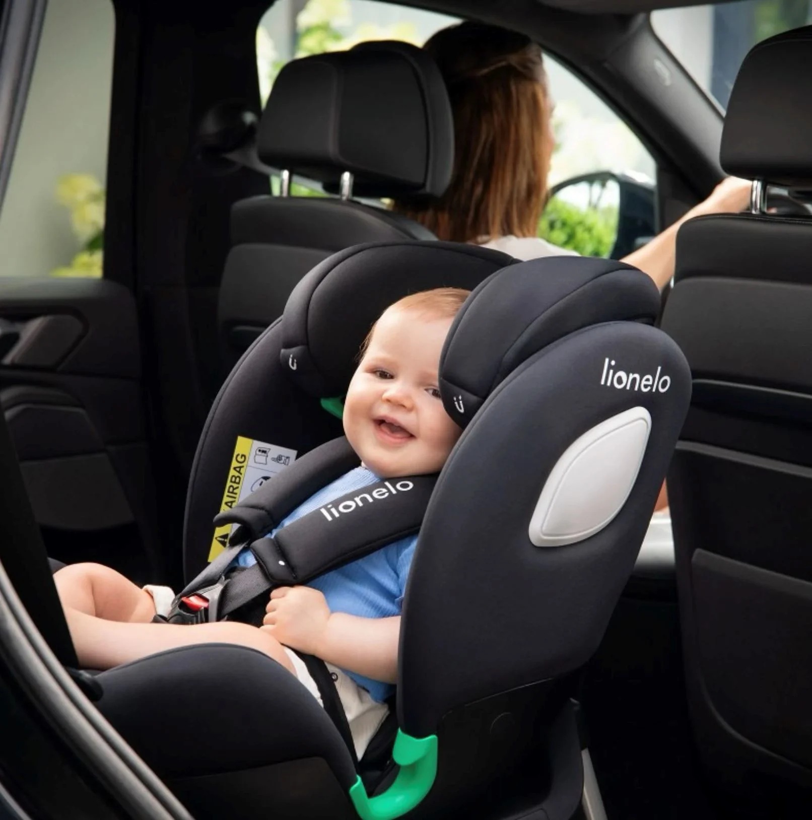 Scaun auto Lionelo Braam Air, 0-36 kg Negru foto